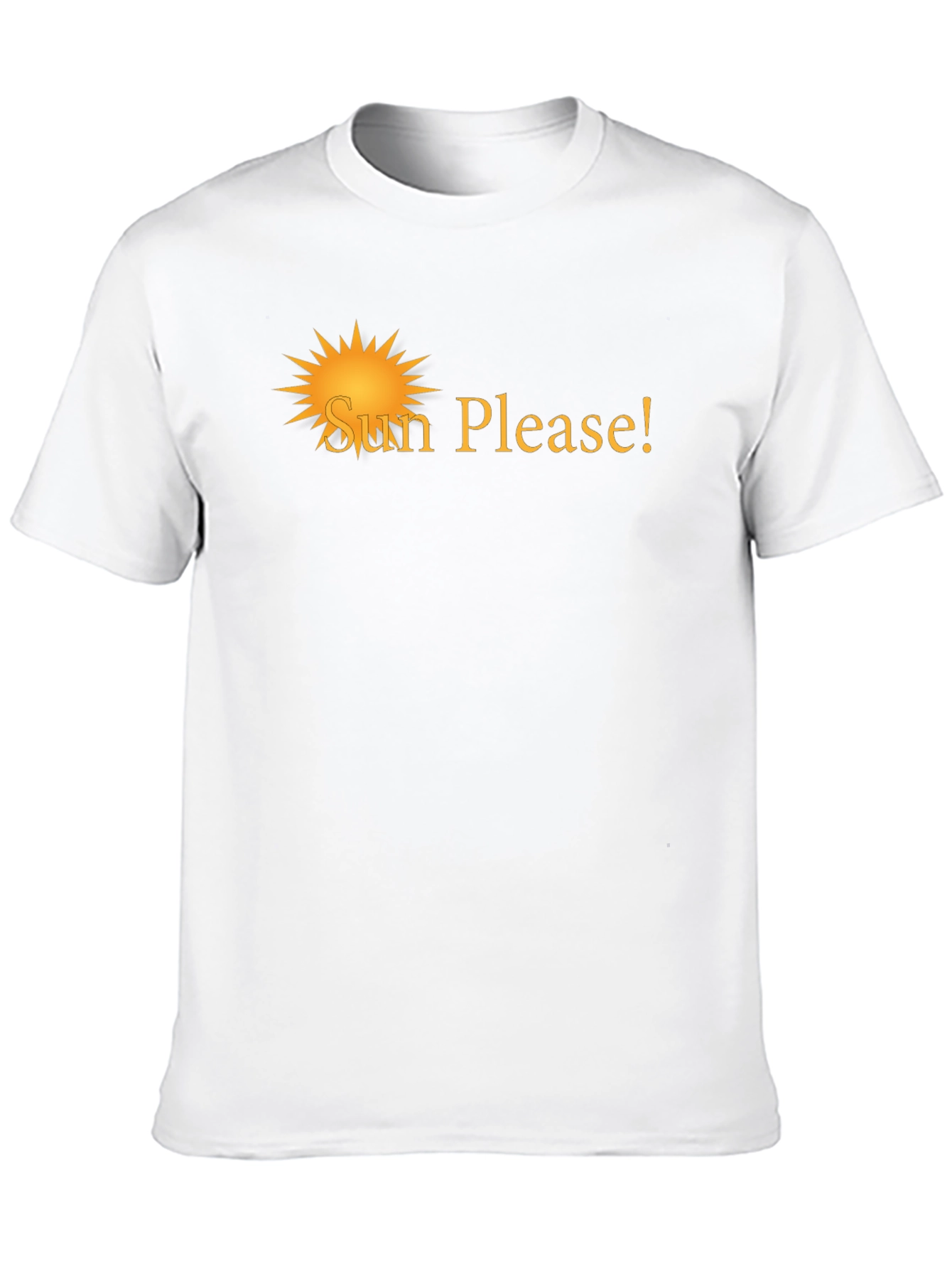 Sun Please! Graphic Tee - Soft & Stylish