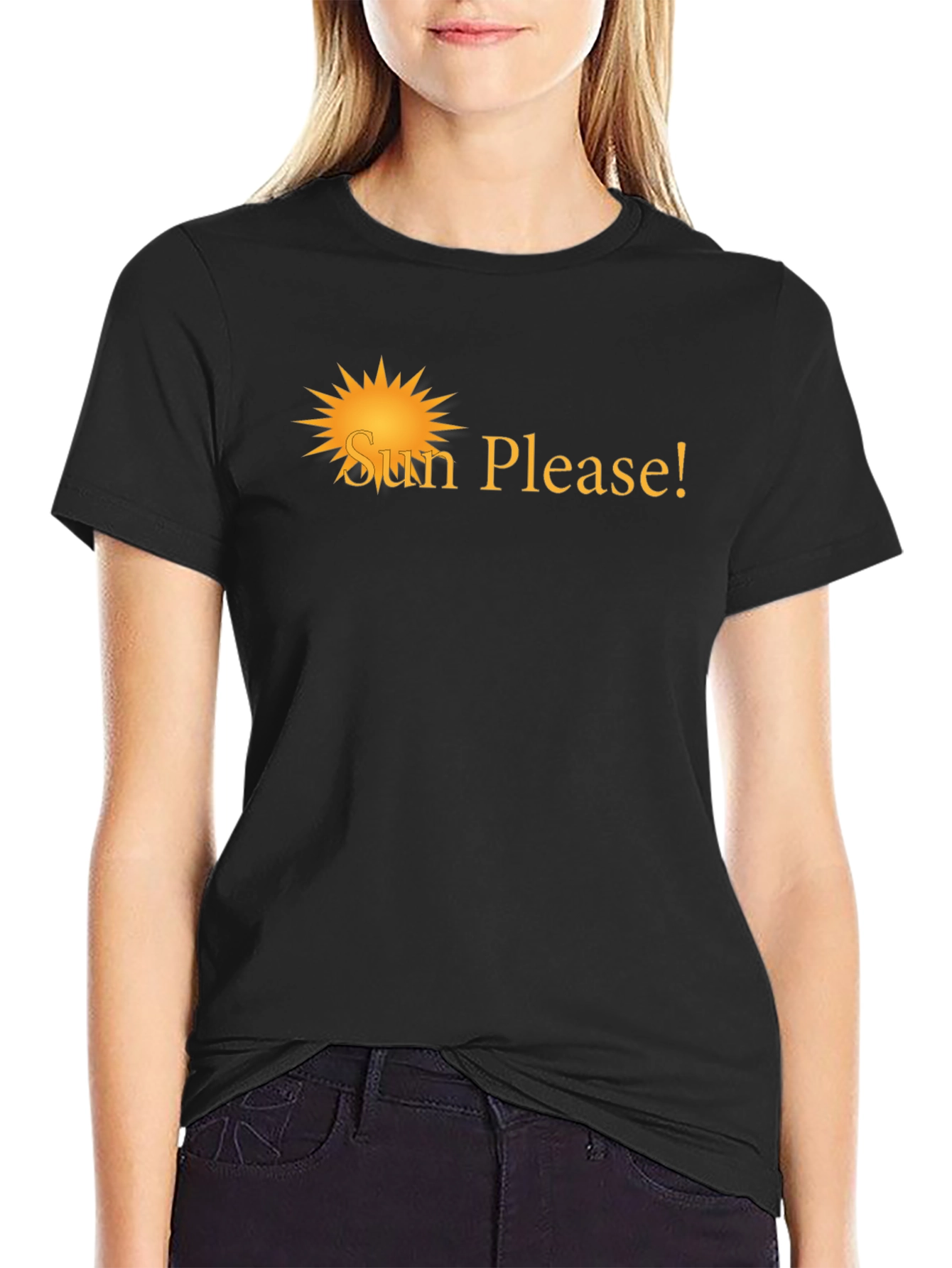 Sun Please! Graphic Tee - Soft & Stylish