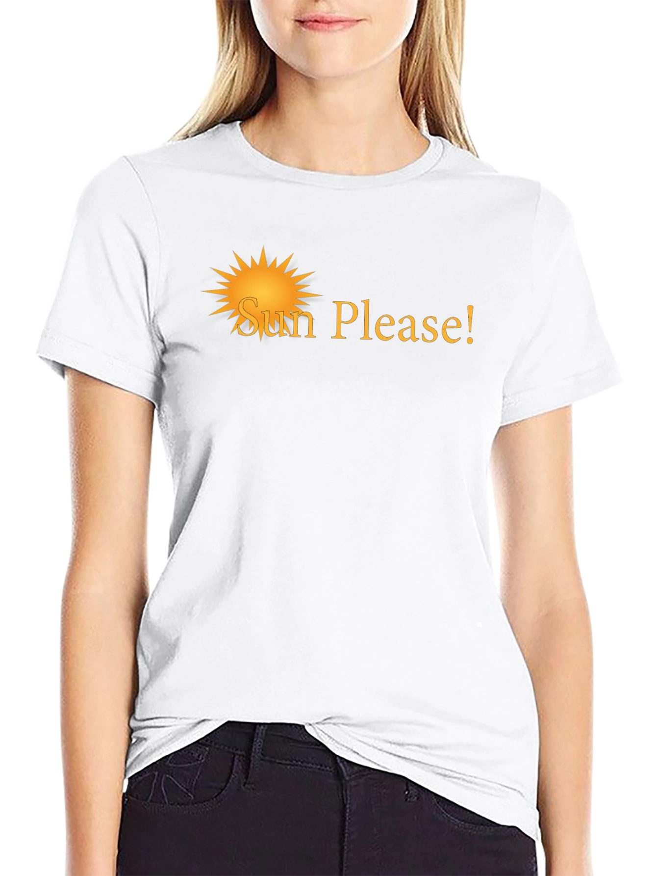 Sun Please! Graphic Tee - Soft & Stylish