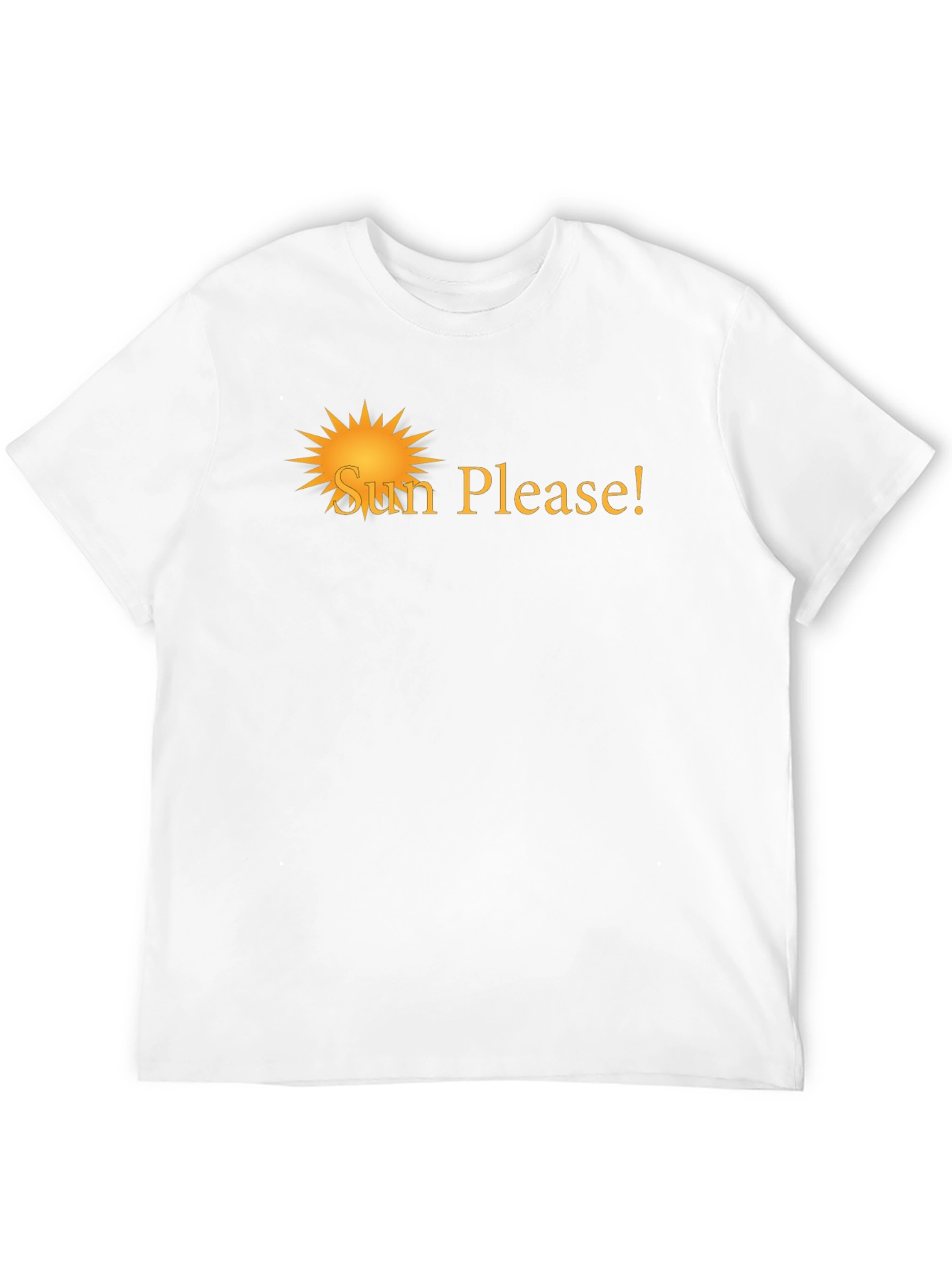 Sun Please! Graphic Tee - Soft & Stylish