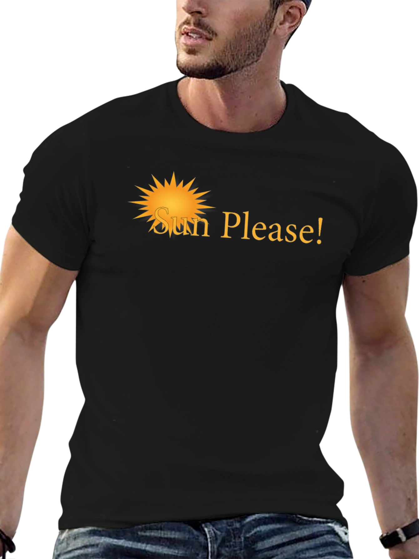 Sun Please! Graphic Tee - Soft & Stylish