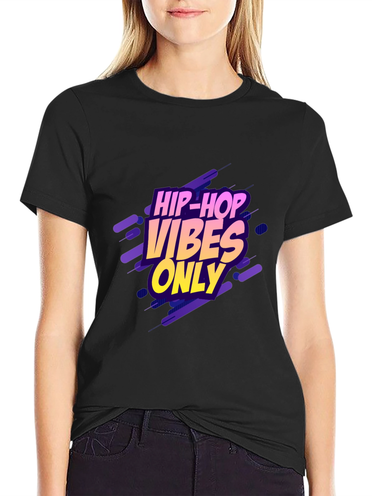 Hip-Hop Vibes Only Graphic Tee