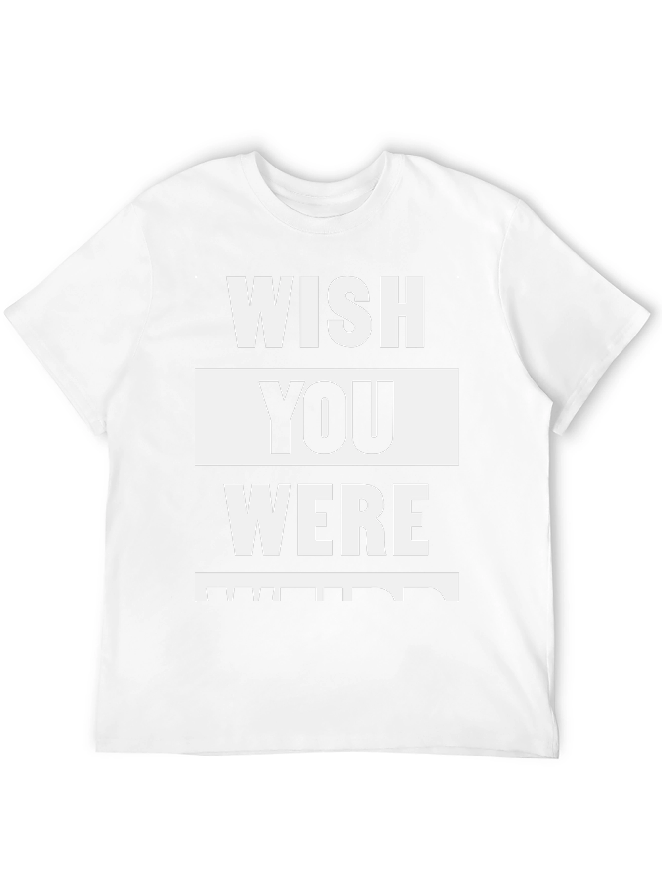 Wish You Were Here Black T-Shirt
