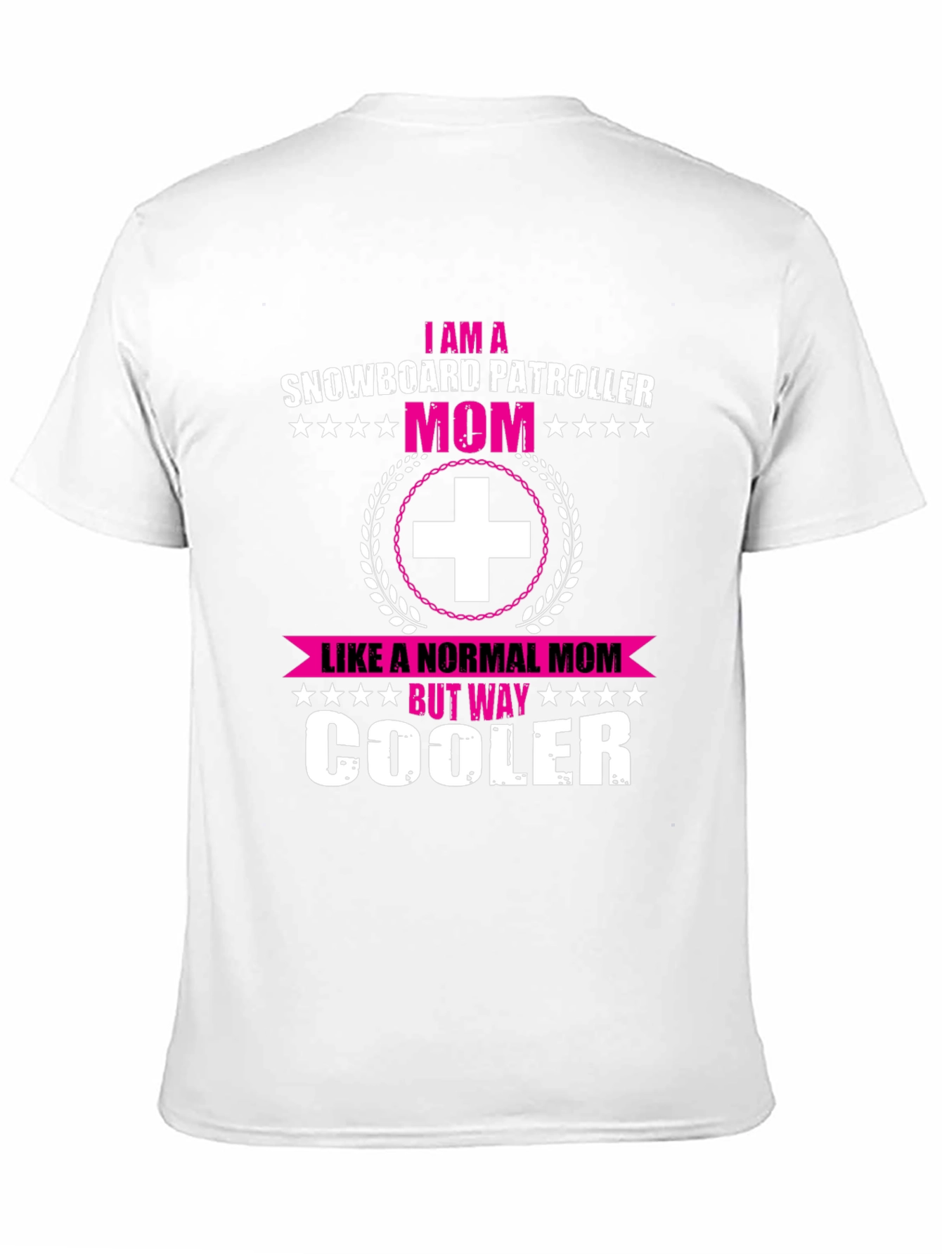 Snowboard Patroller Mom Graphic T-Shirt