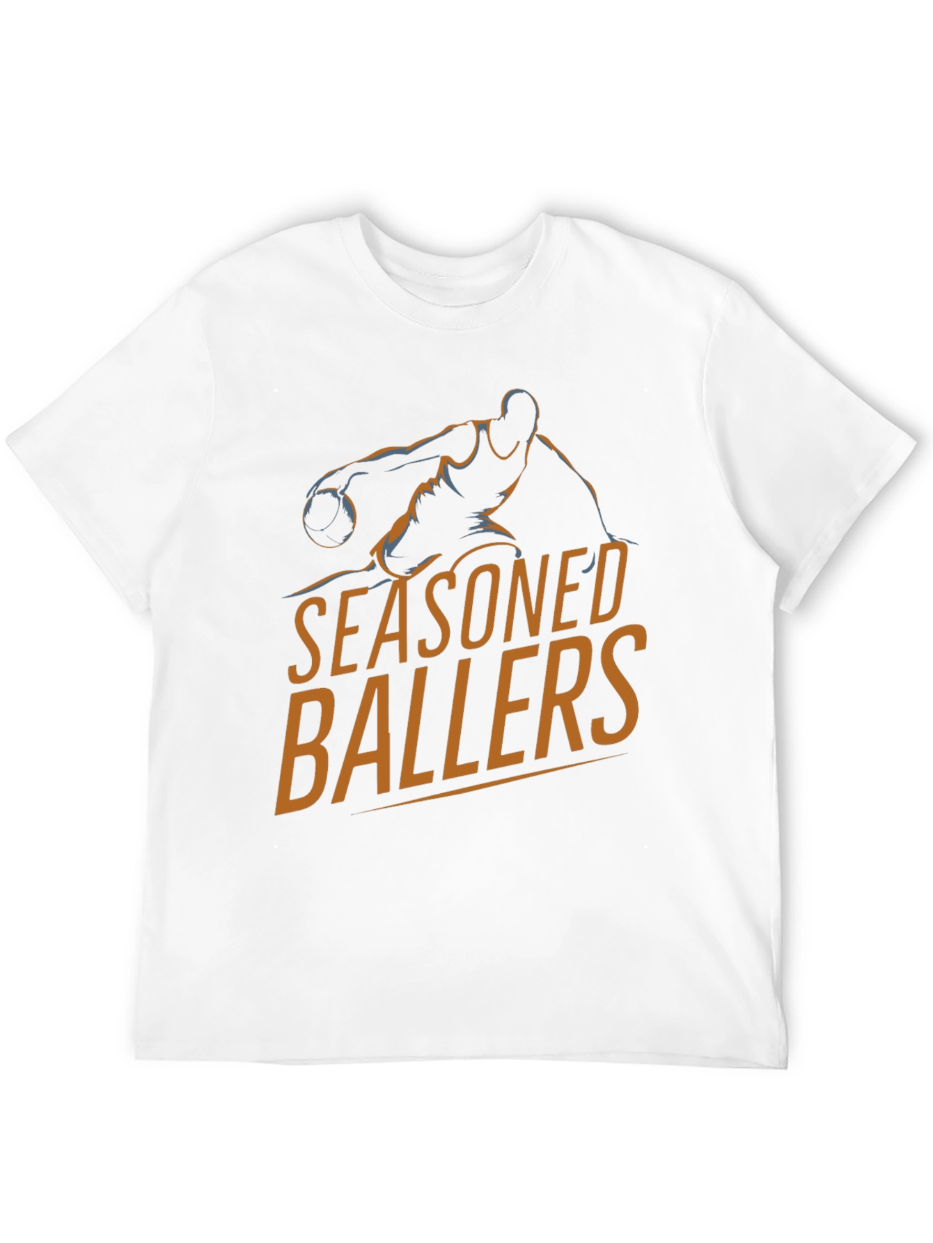 Seasoned Ballers Black Graphic Tee