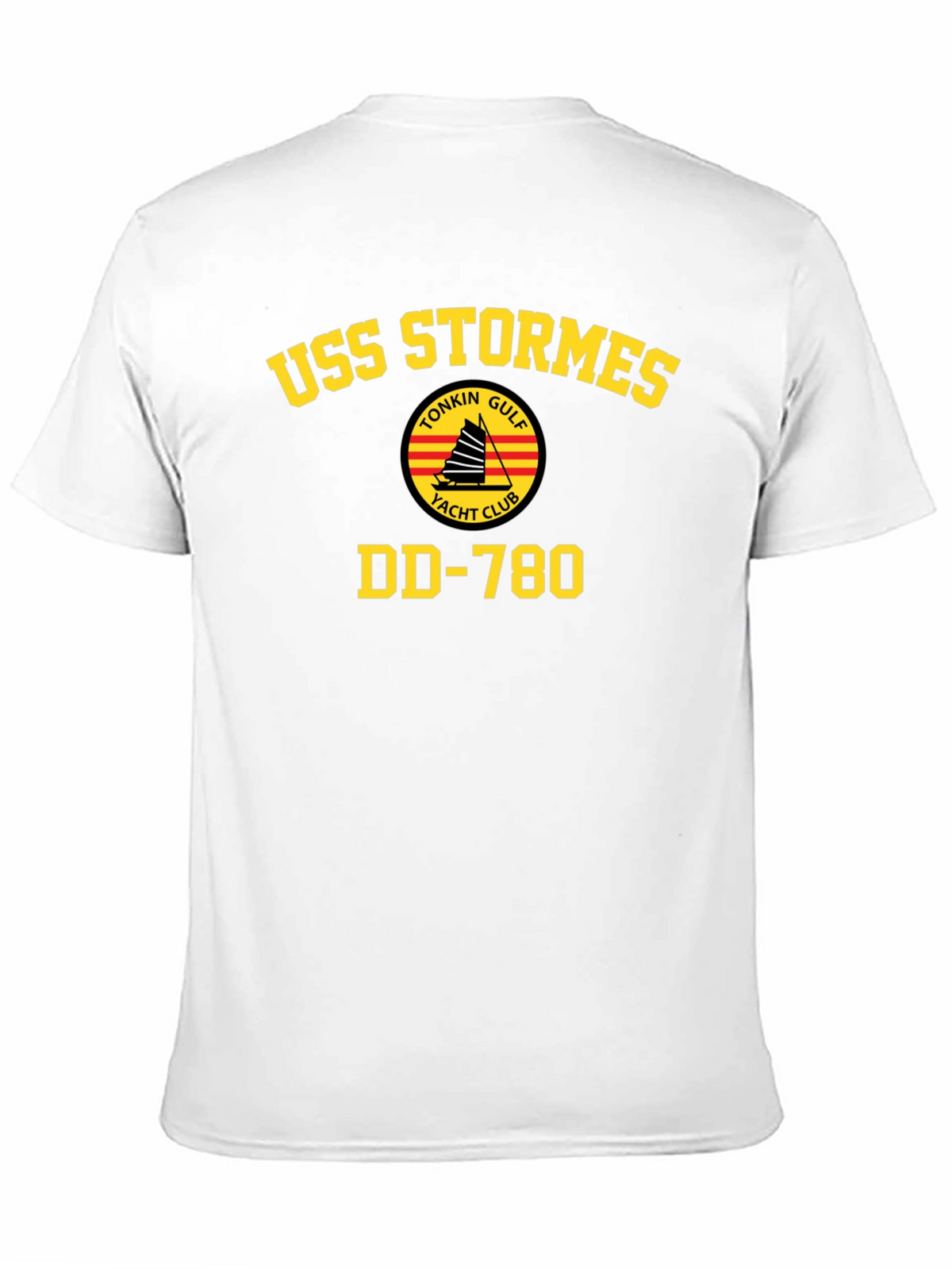 USS Stormes DD-780 Tonkin Gulf Yacht Club T-Shirt
