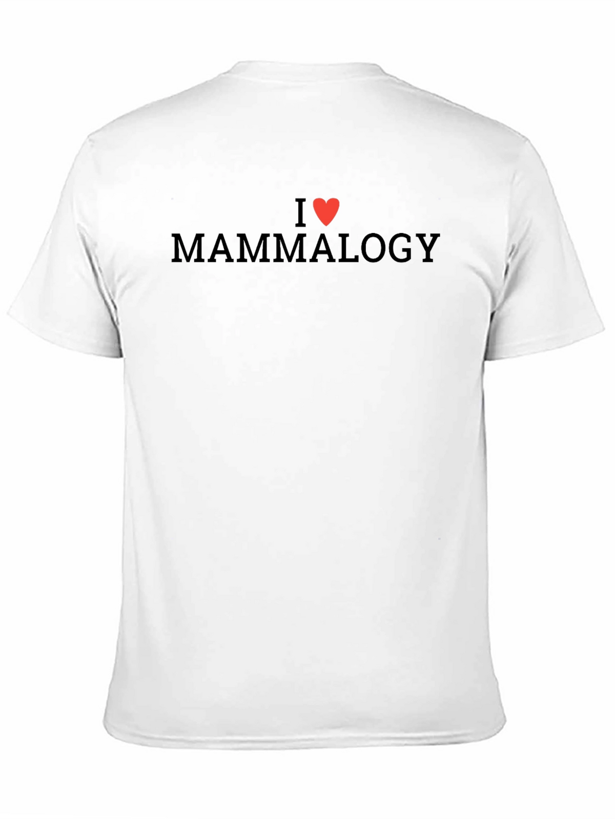 I Heart Mammalogy Black T-Shirt