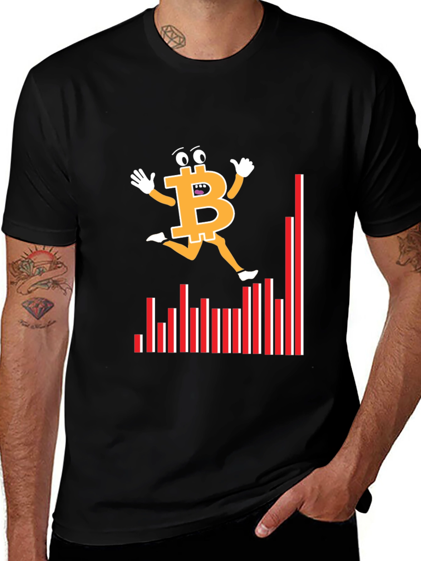 Bitcoin Bull Run T-Shirt - Crypto Investor Apparel