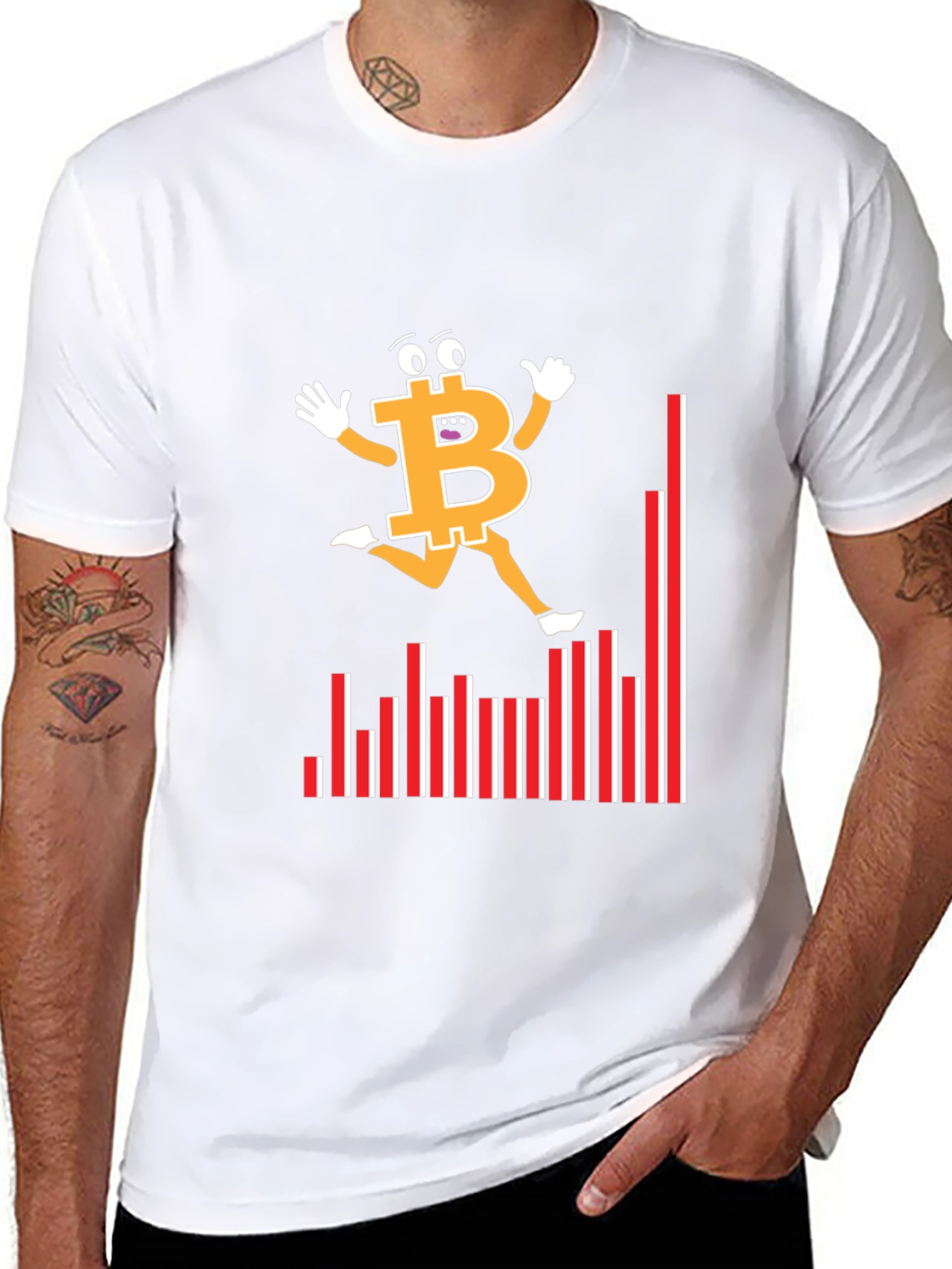 Bitcoin Bull Run T-Shirt - Crypto Investor Apparel