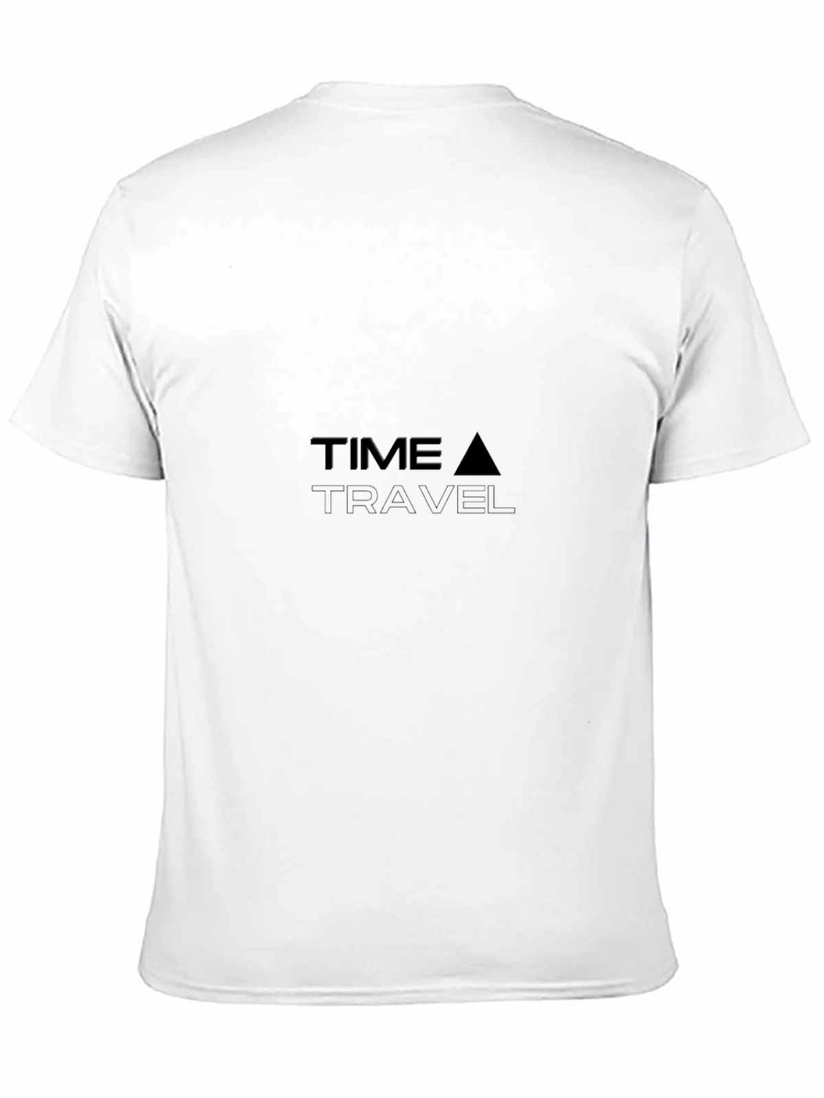 Time Travel Black T-Shirt