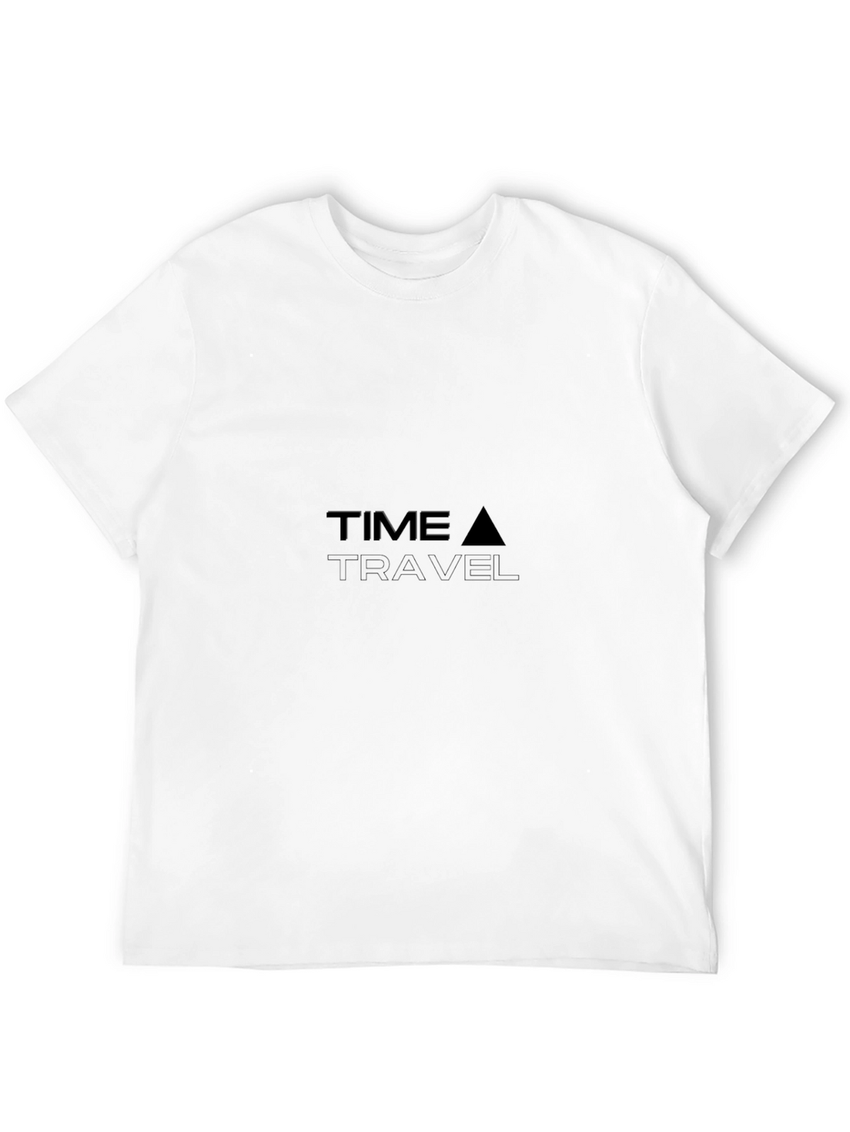 Time Travel Black T-Shirt