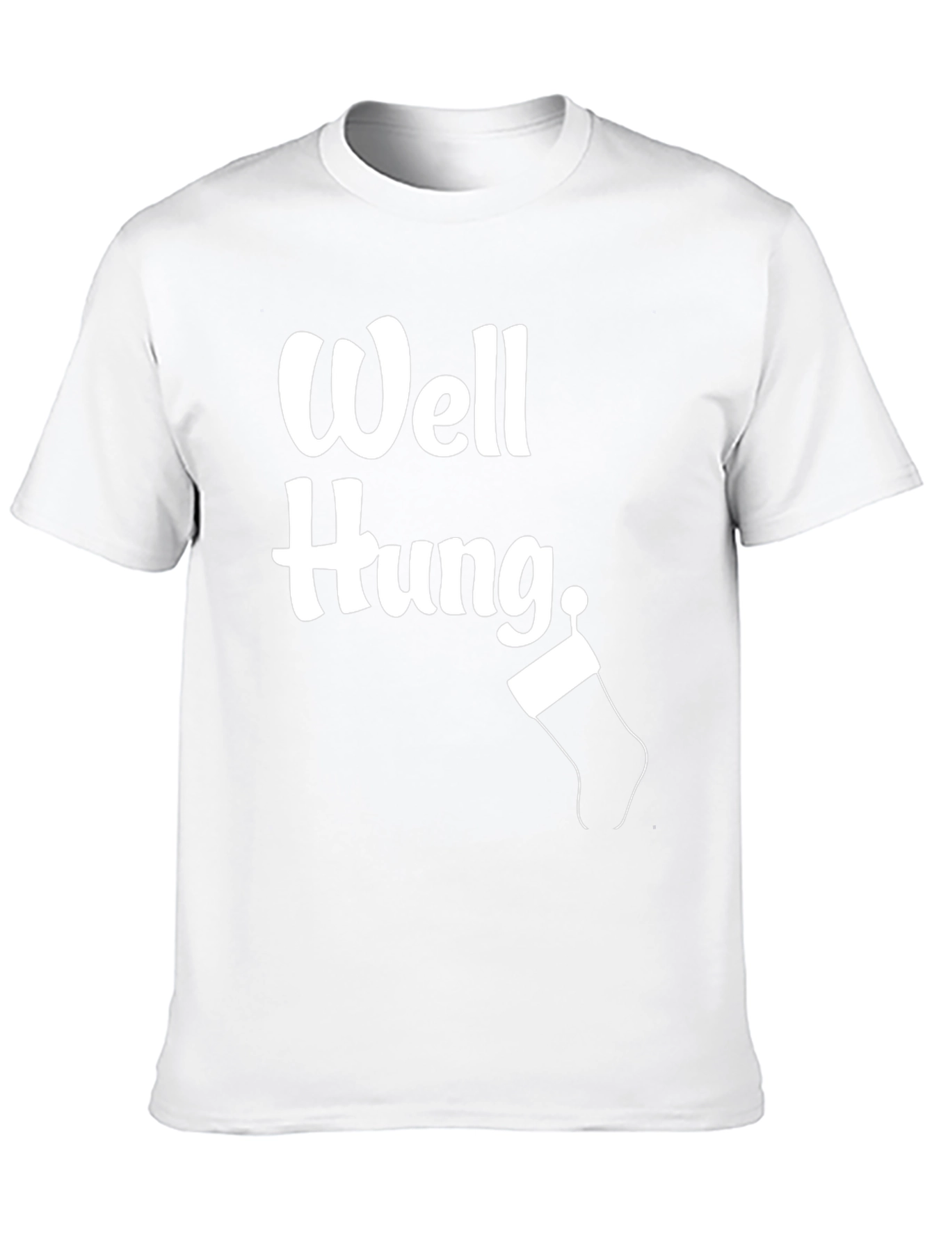Well Hung Christmas T-Shirt - Funny Holiday Tee