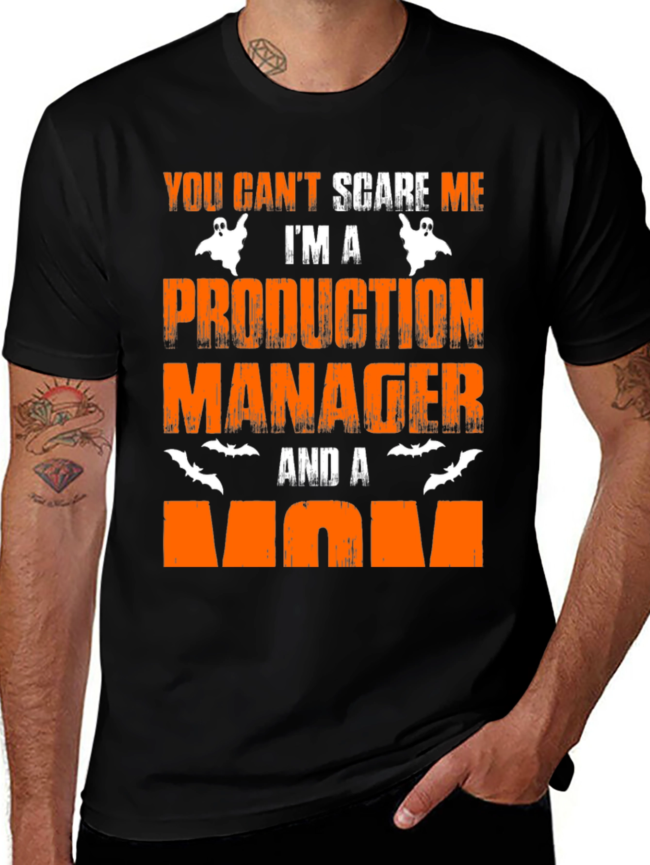 Production Manager Mom Halloween T-Shirt