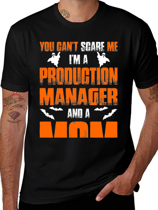 Production Manager Mom Halloween T-Shirt
