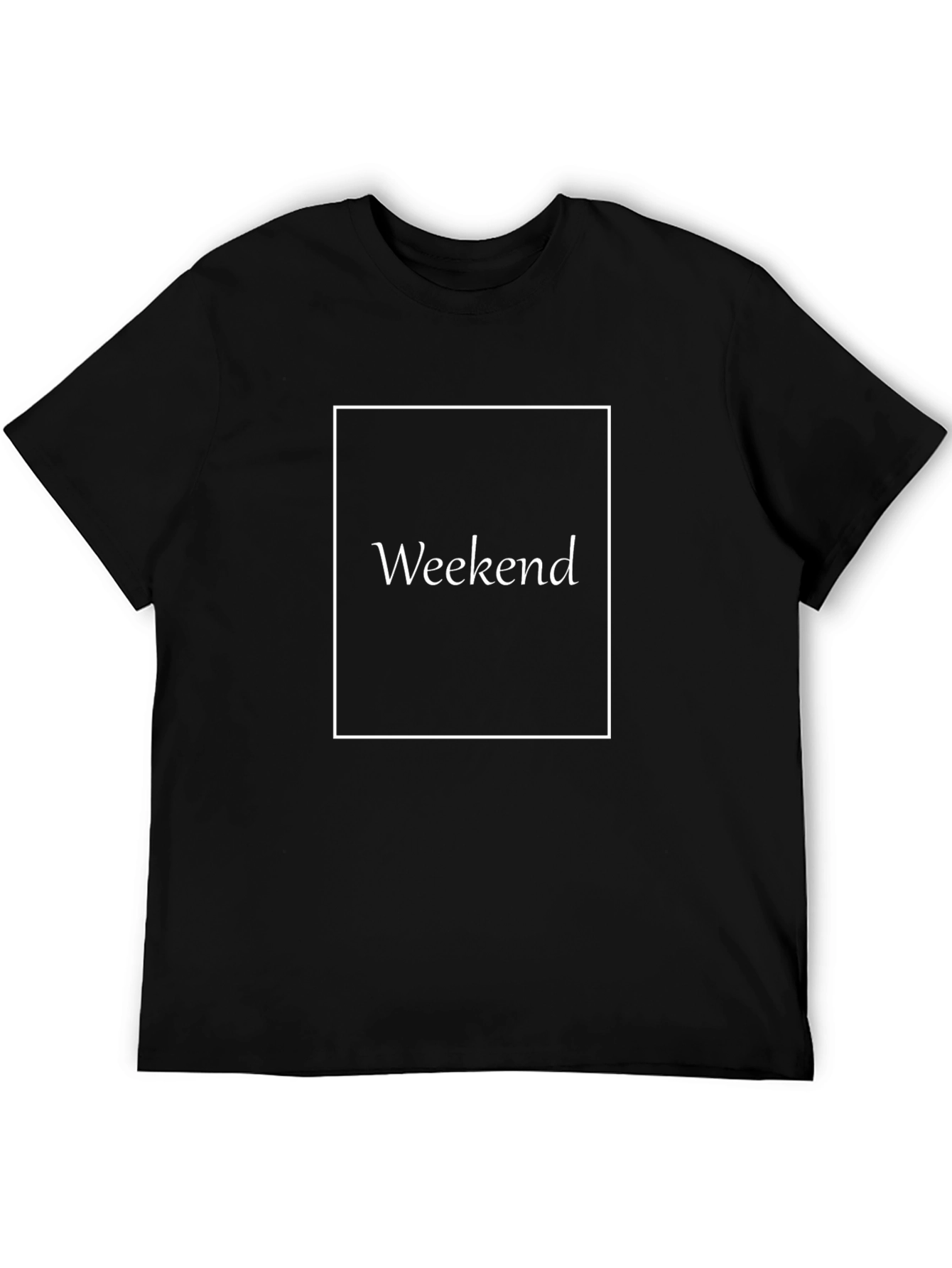 Weekend T-Shirt - Black - Casual Wear