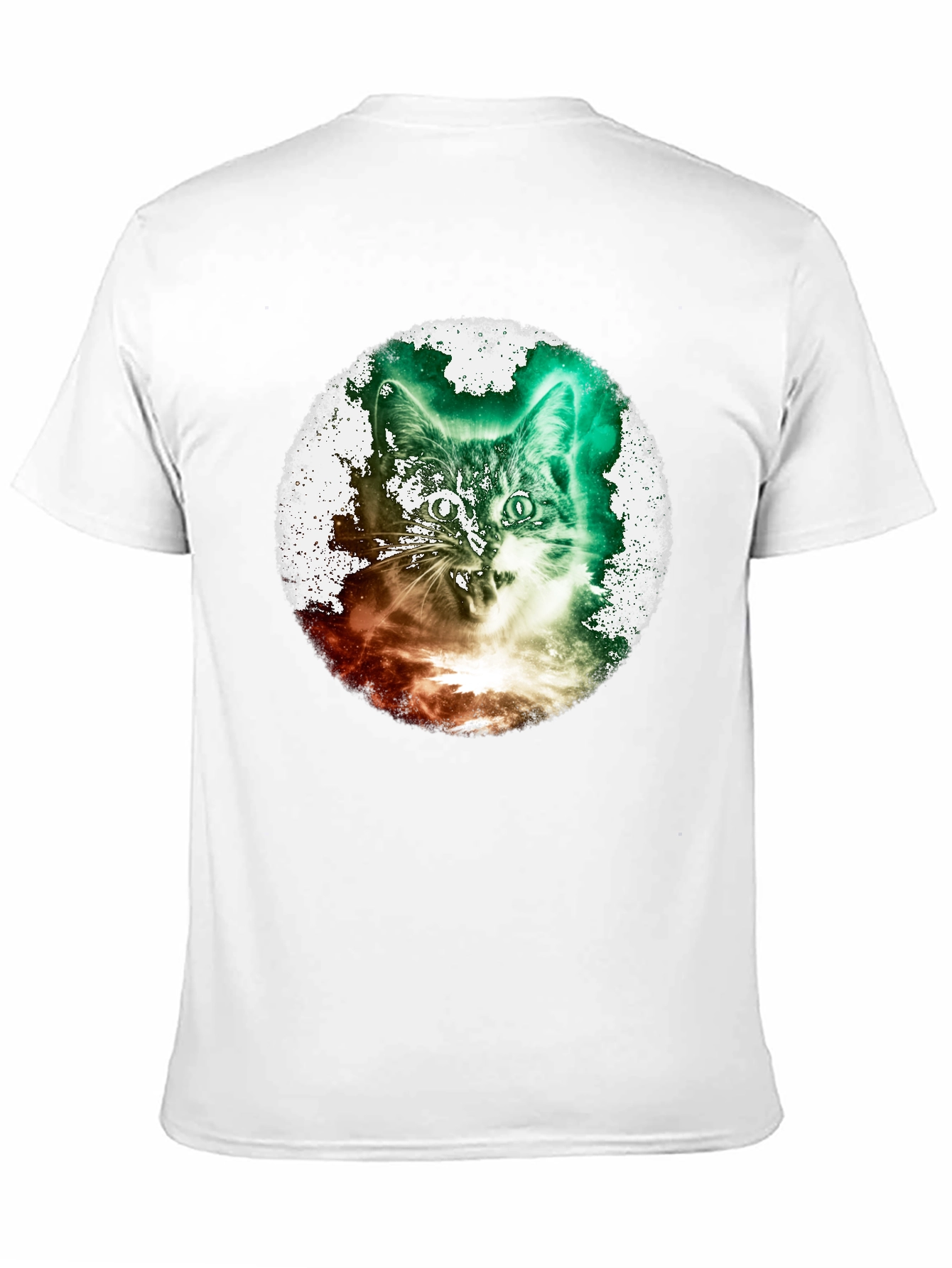 Cosmic Cat T-Shirt - Galaxy Pet Design Tee