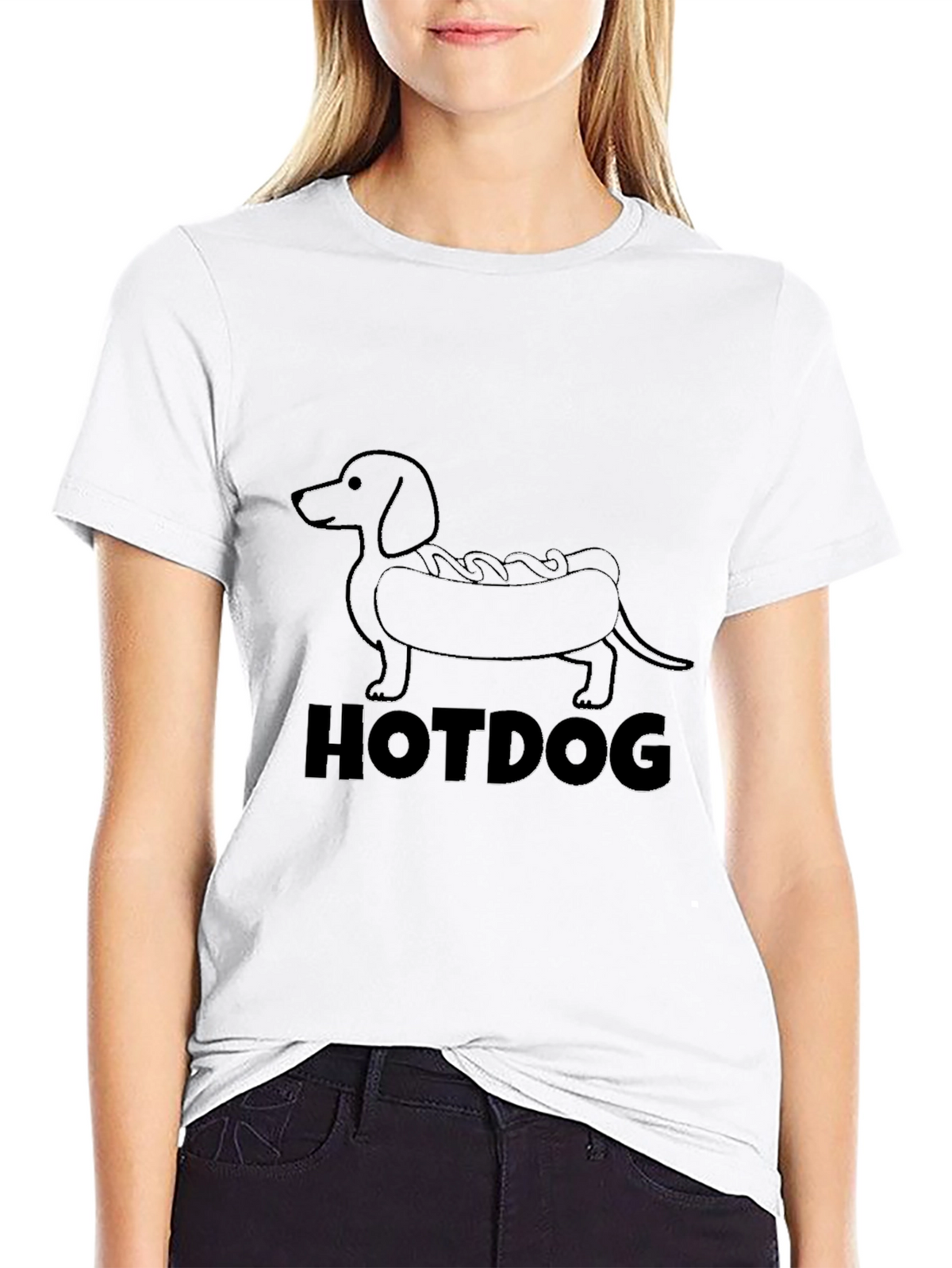 Hotdog Dachshund T-Shirt - Unisex