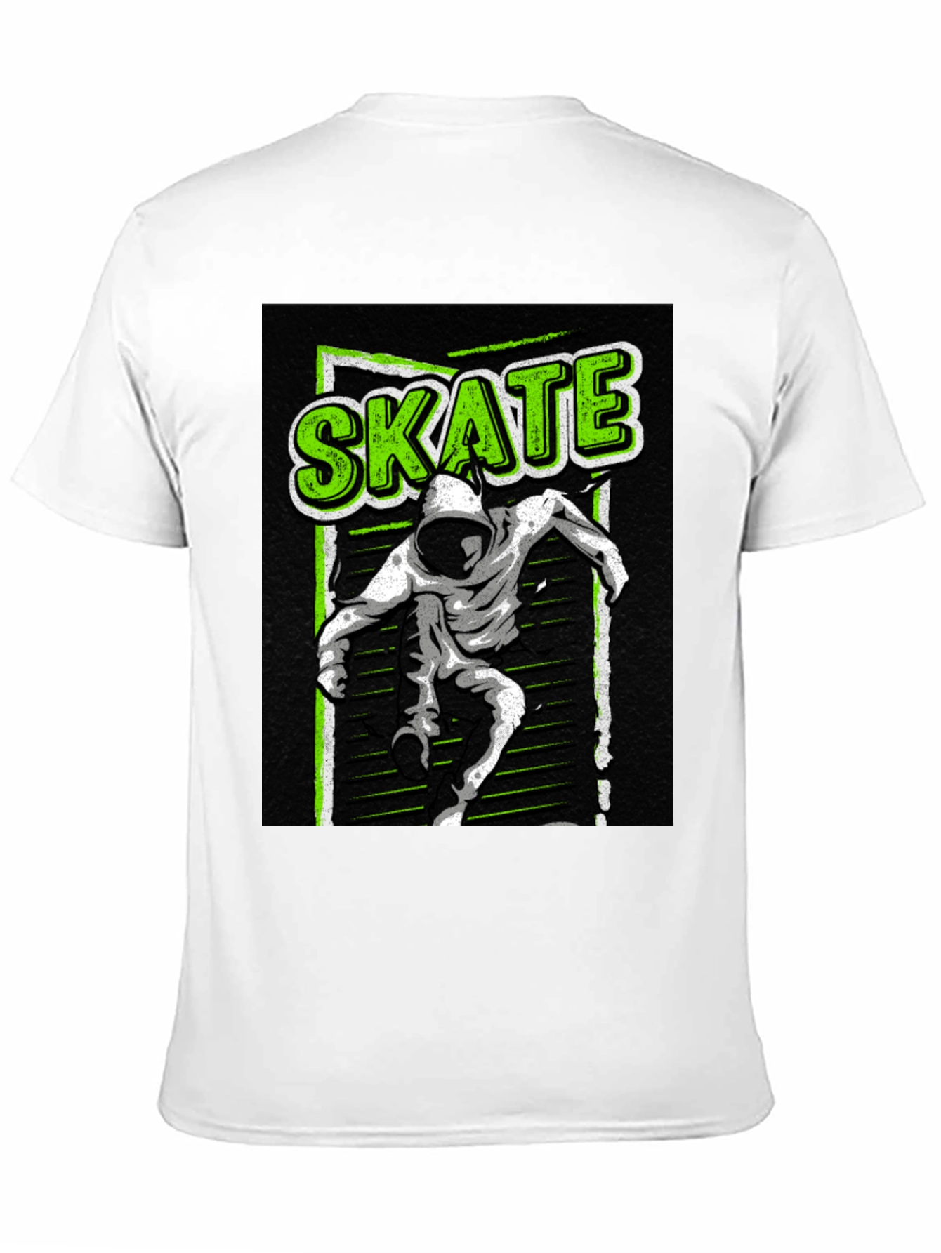 Skate Graphic T-Shirt - Urban Style Black Tee