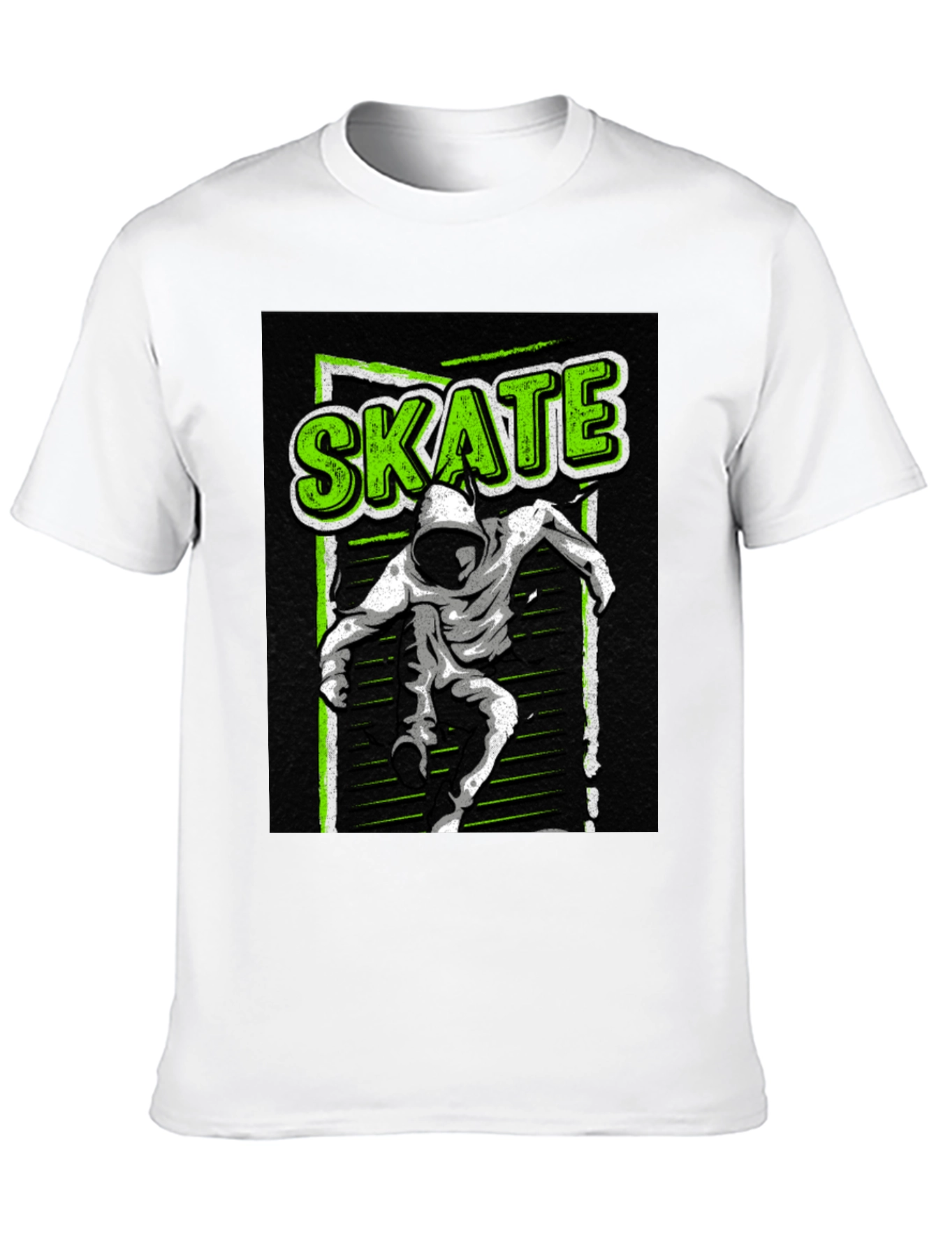 Skate Graphic T-Shirt - Urban Style Black Tee