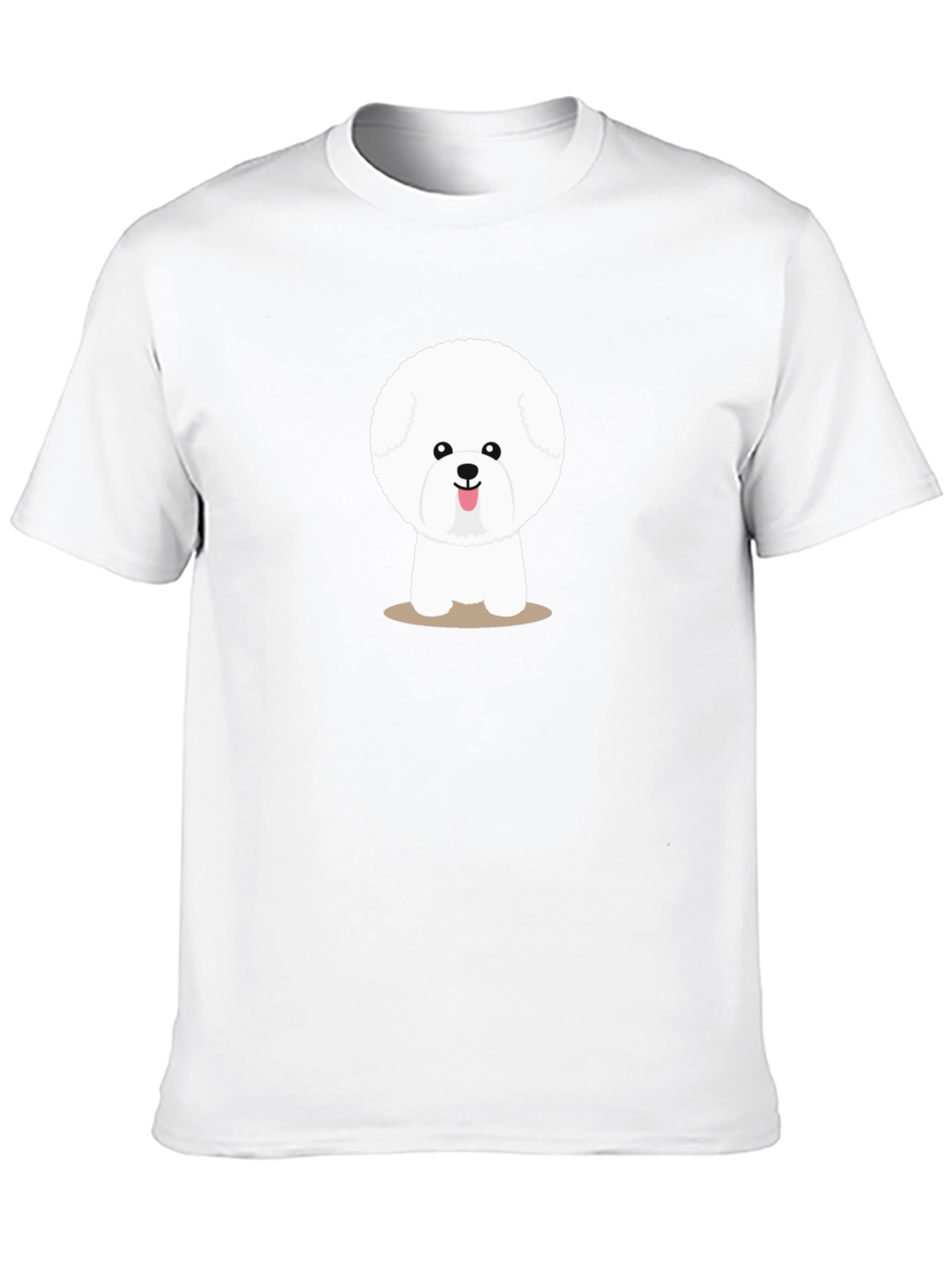 Cute Bichon Frise Dog Graphic T-Shirt