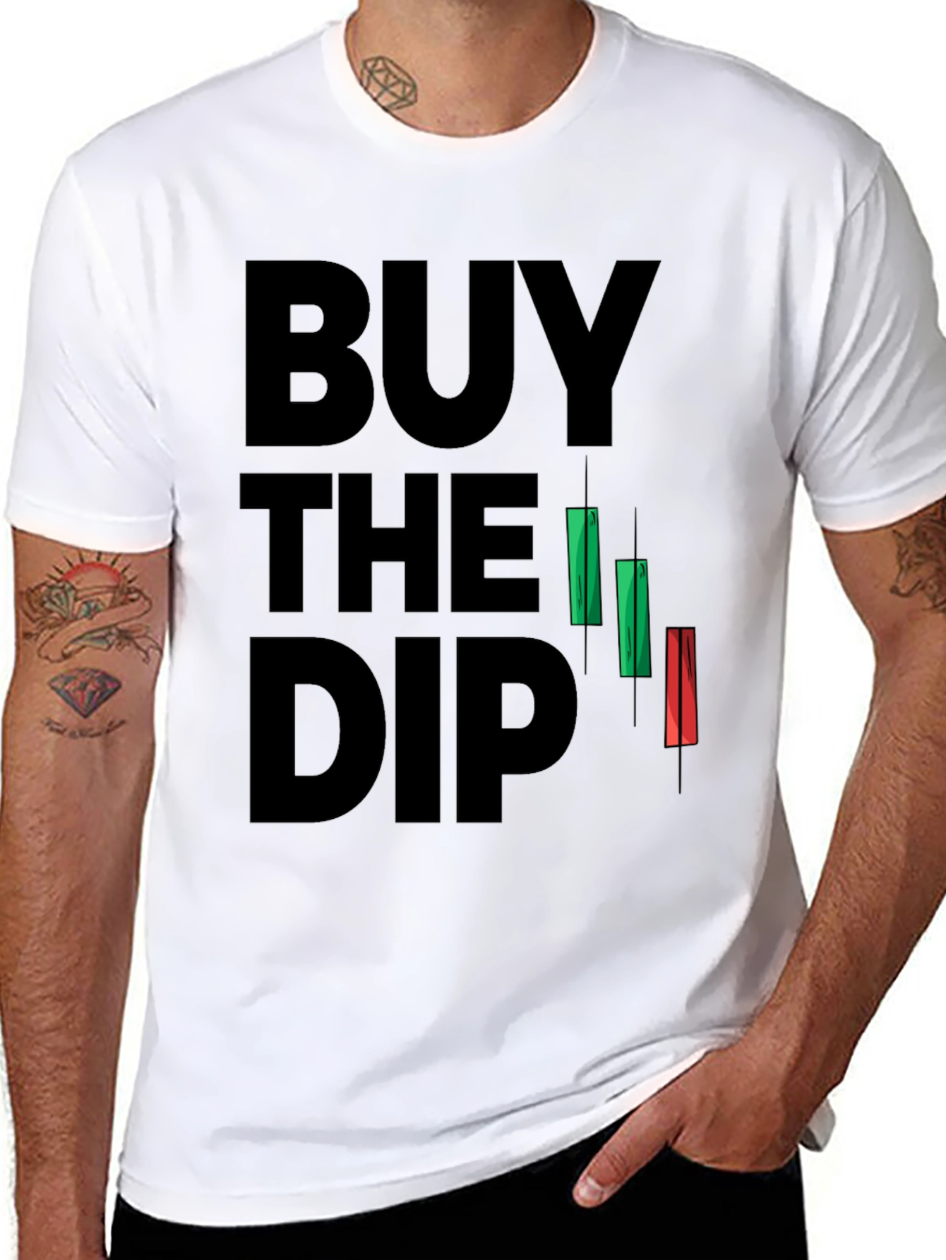 Buy the Dip Candlestick T-Shirt