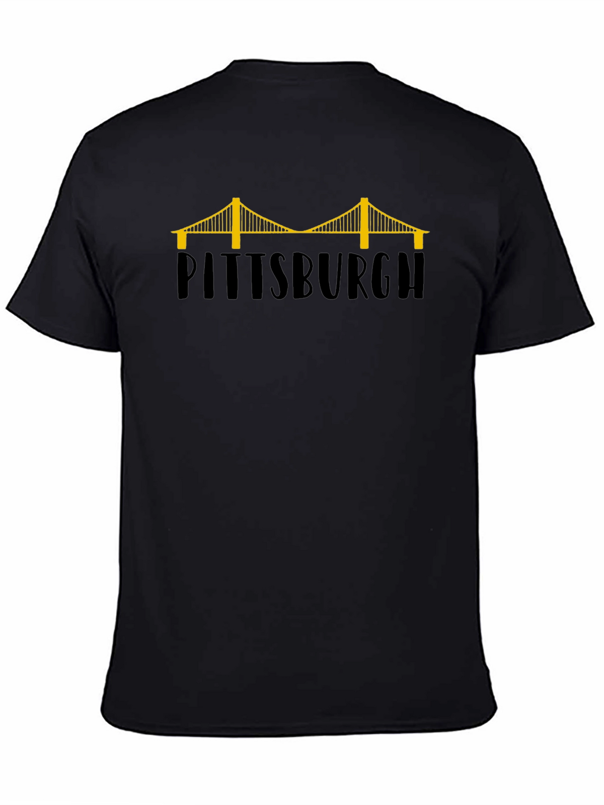 Pittsburgh Bridge Graphic Tee - Black