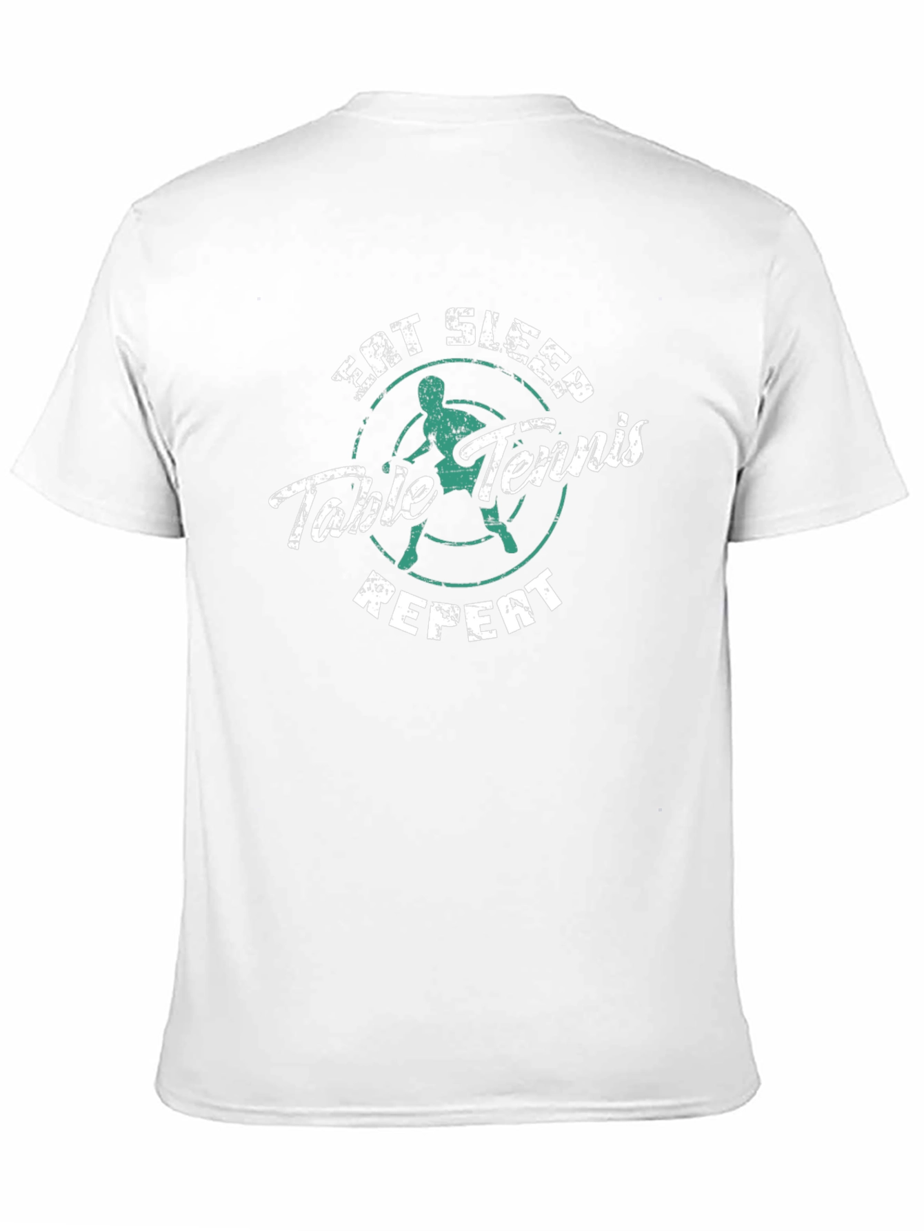 Eat Sleep Table Tennis Repeat Graphic Tee