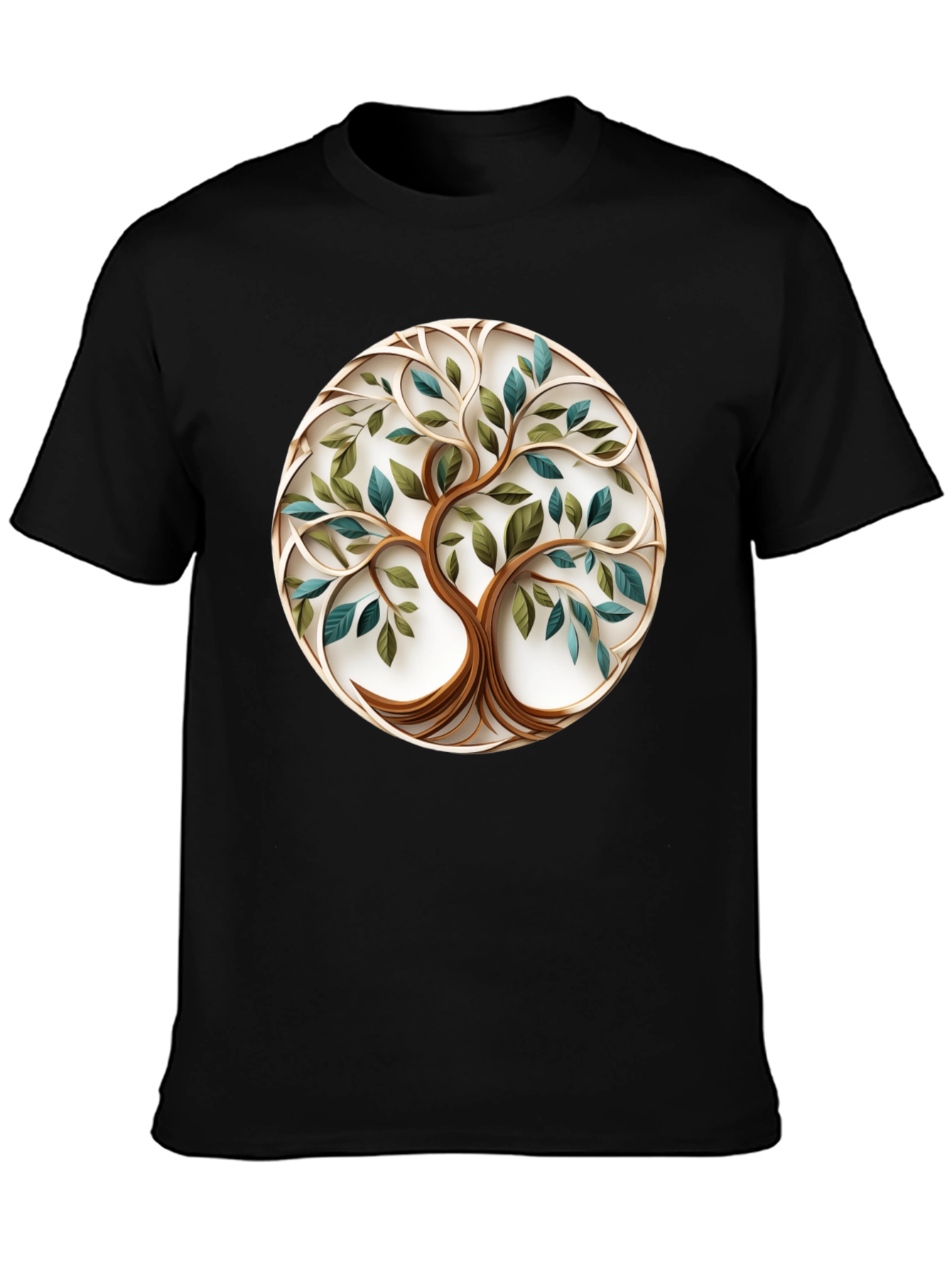 Tree of Life Graphic Tee - Stylish Nature Design