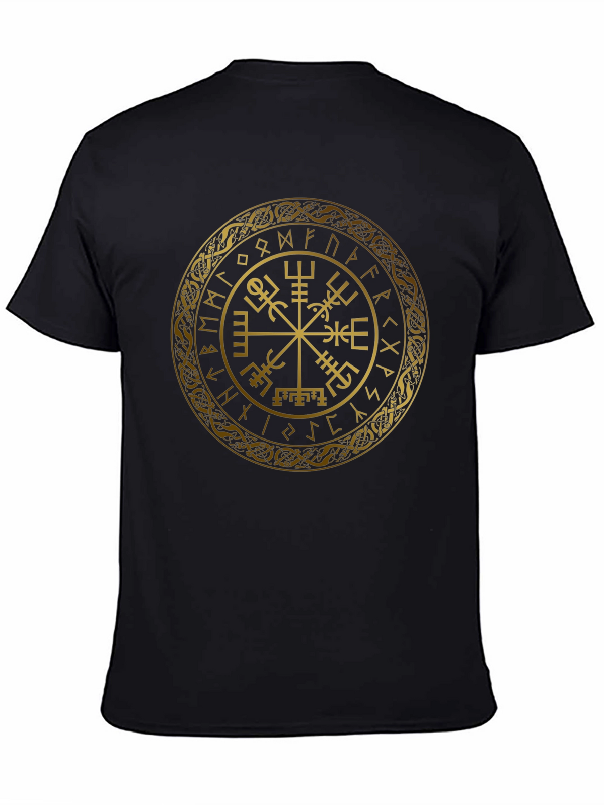 Vegvisir Compass Viking Runes Norse T-Shirt