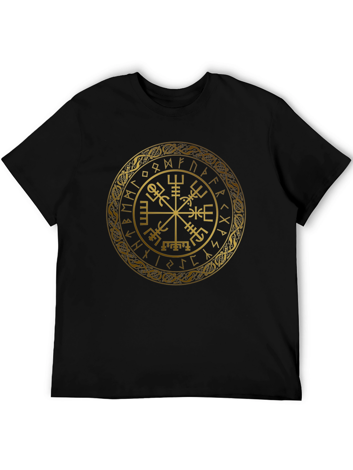 Vegvisir Compass Viking Runes Norse T-Shirt