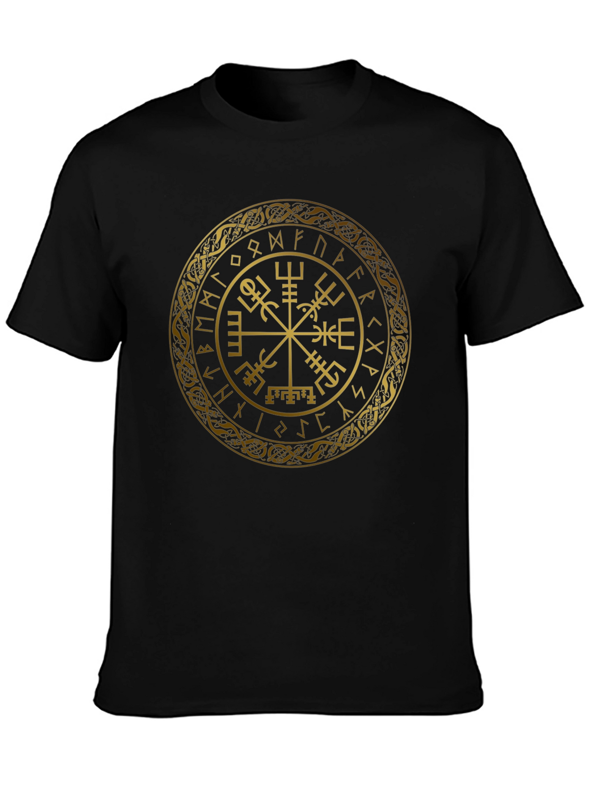 Vegvisir Compass Viking Runes Norse T-Shirt