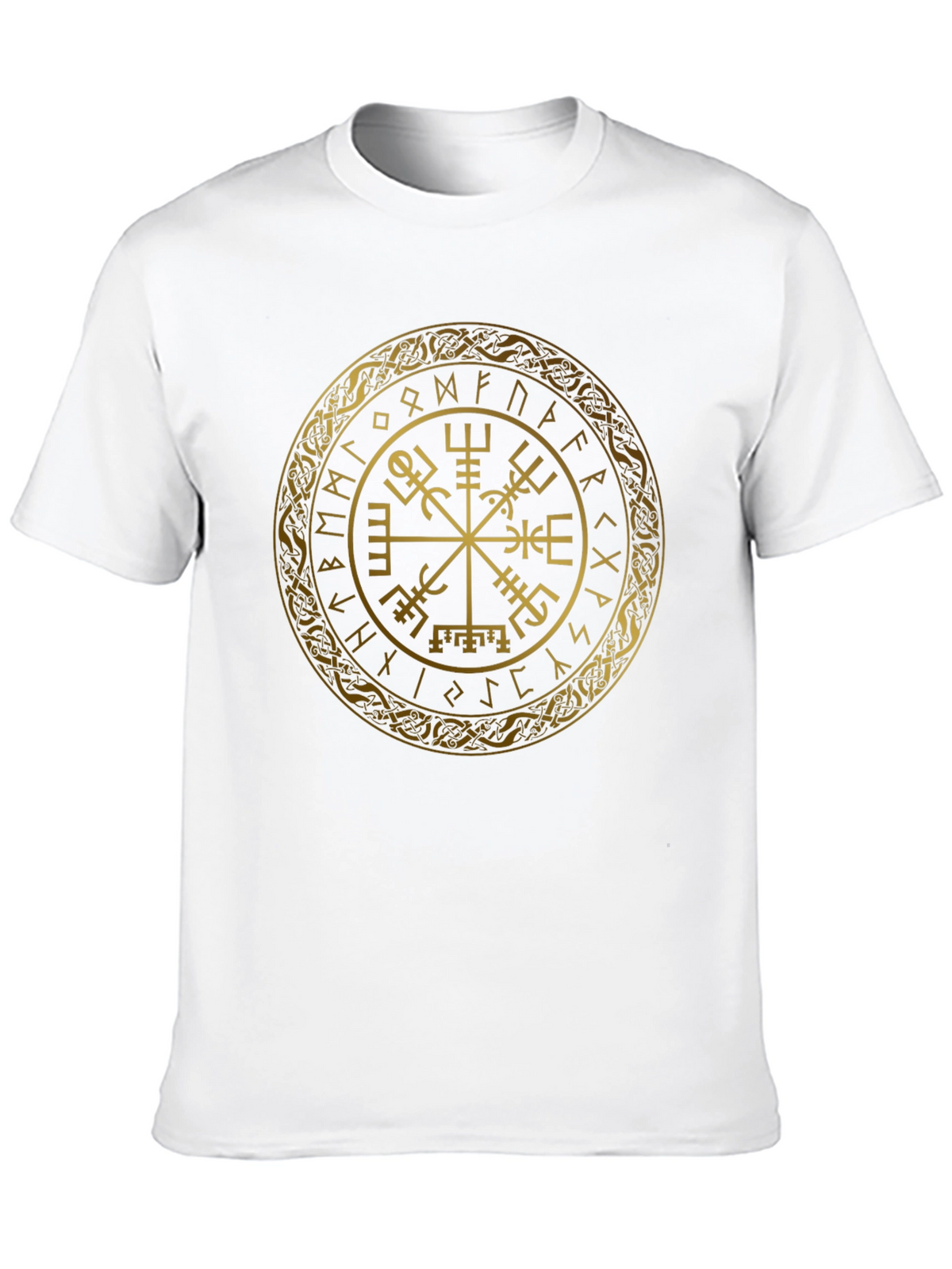 Vegvisir Compass Viking Runes Norse T-Shirt