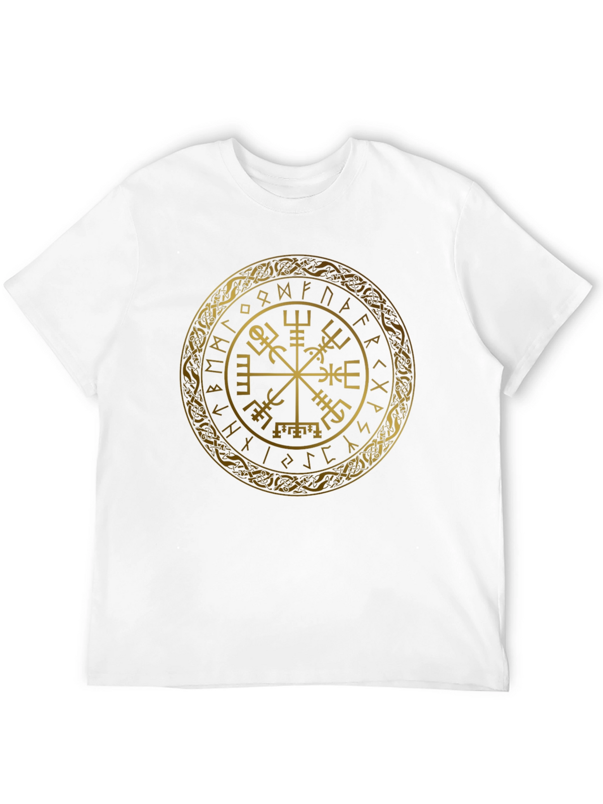 Vegvisir Compass Viking Runes Norse T-Shirt