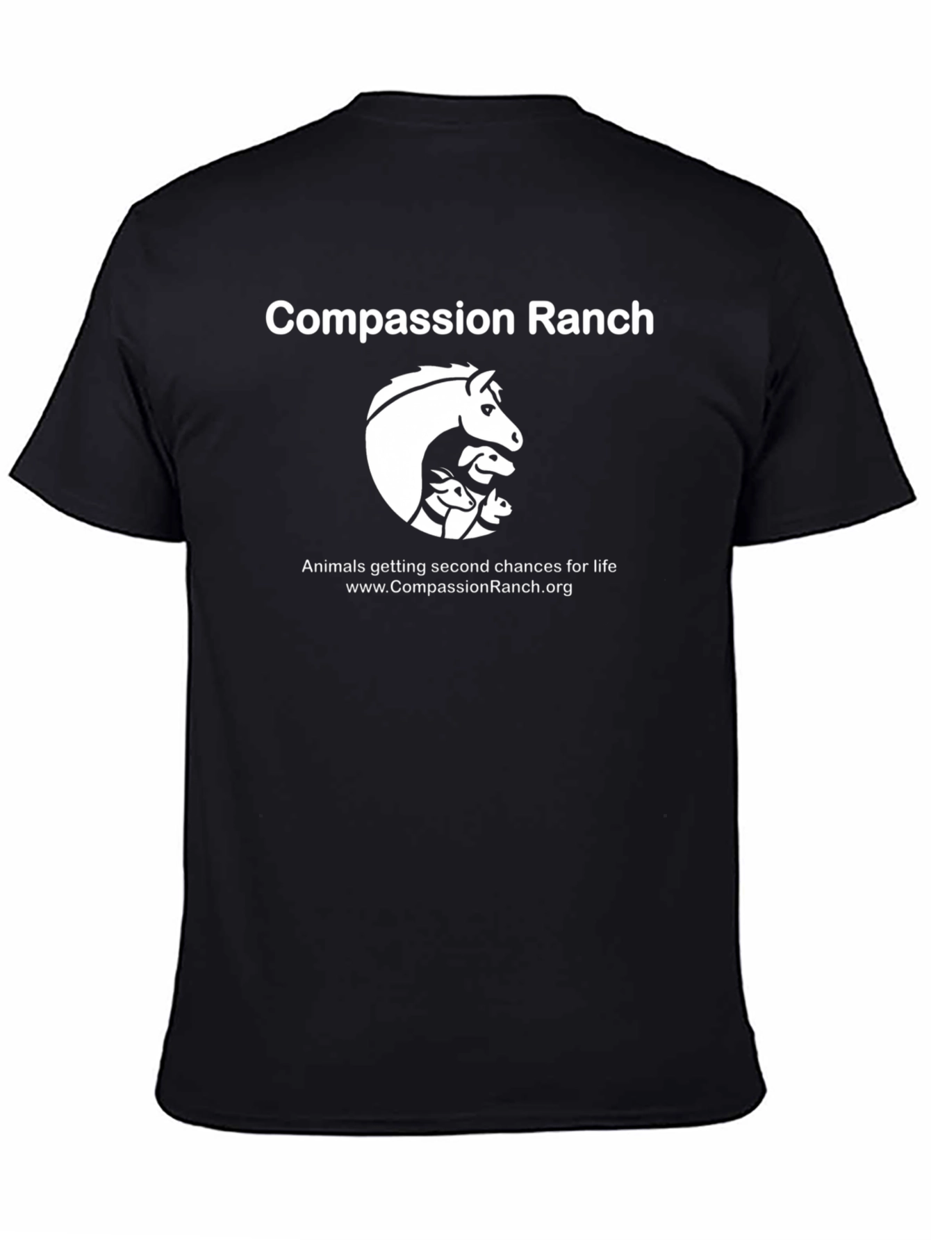 Compassion Ranch T-Shirt - Animals Second Chance