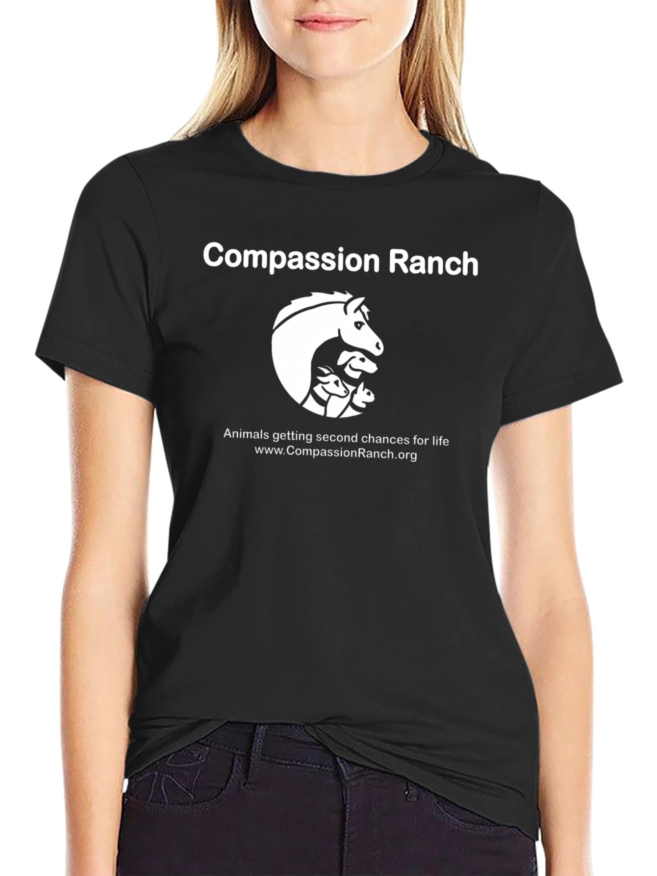 Compassion Ranch T-Shirt - Animals Second Chance