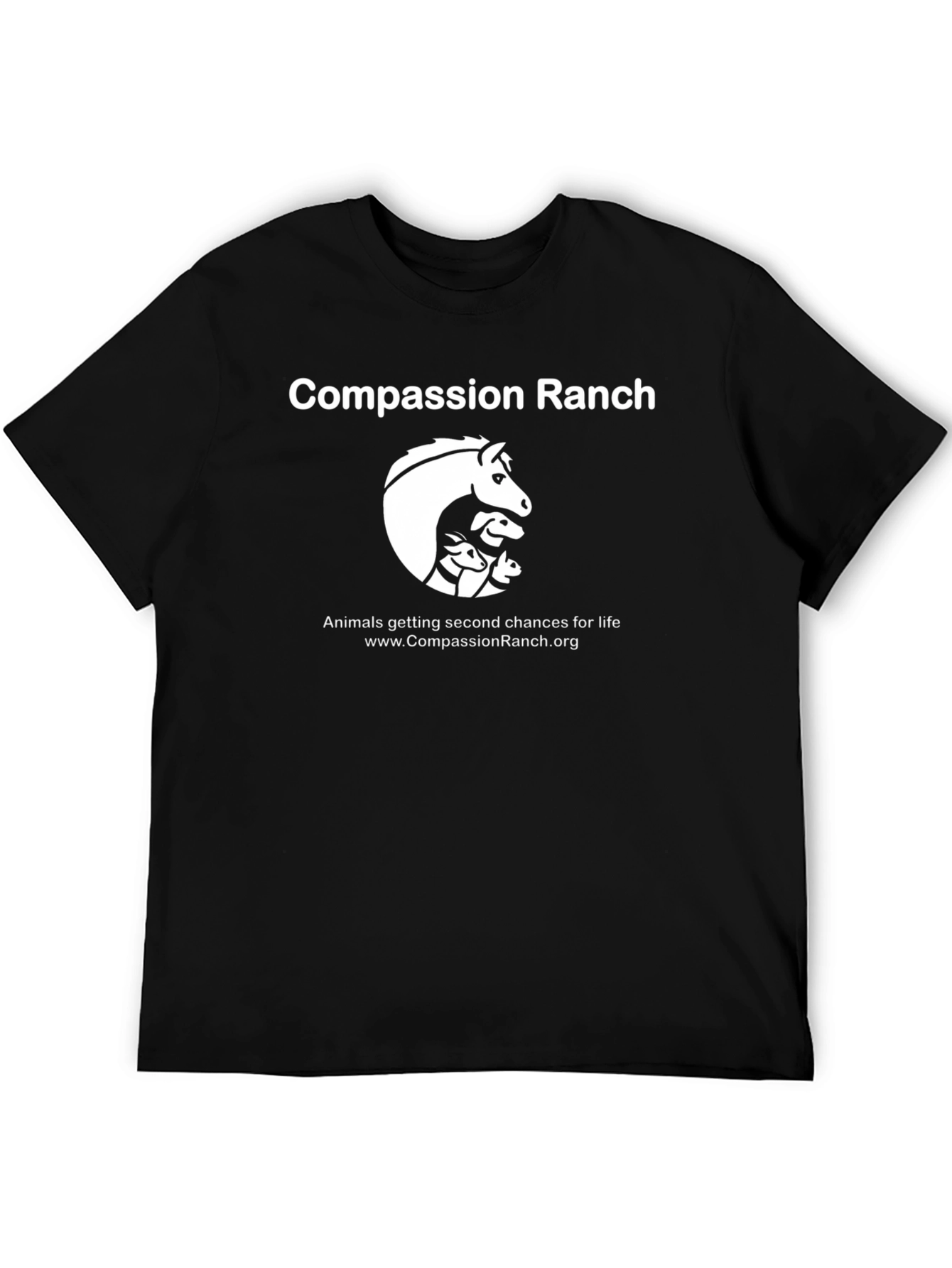 Compassion Ranch T-Shirt - Animals Second Chance