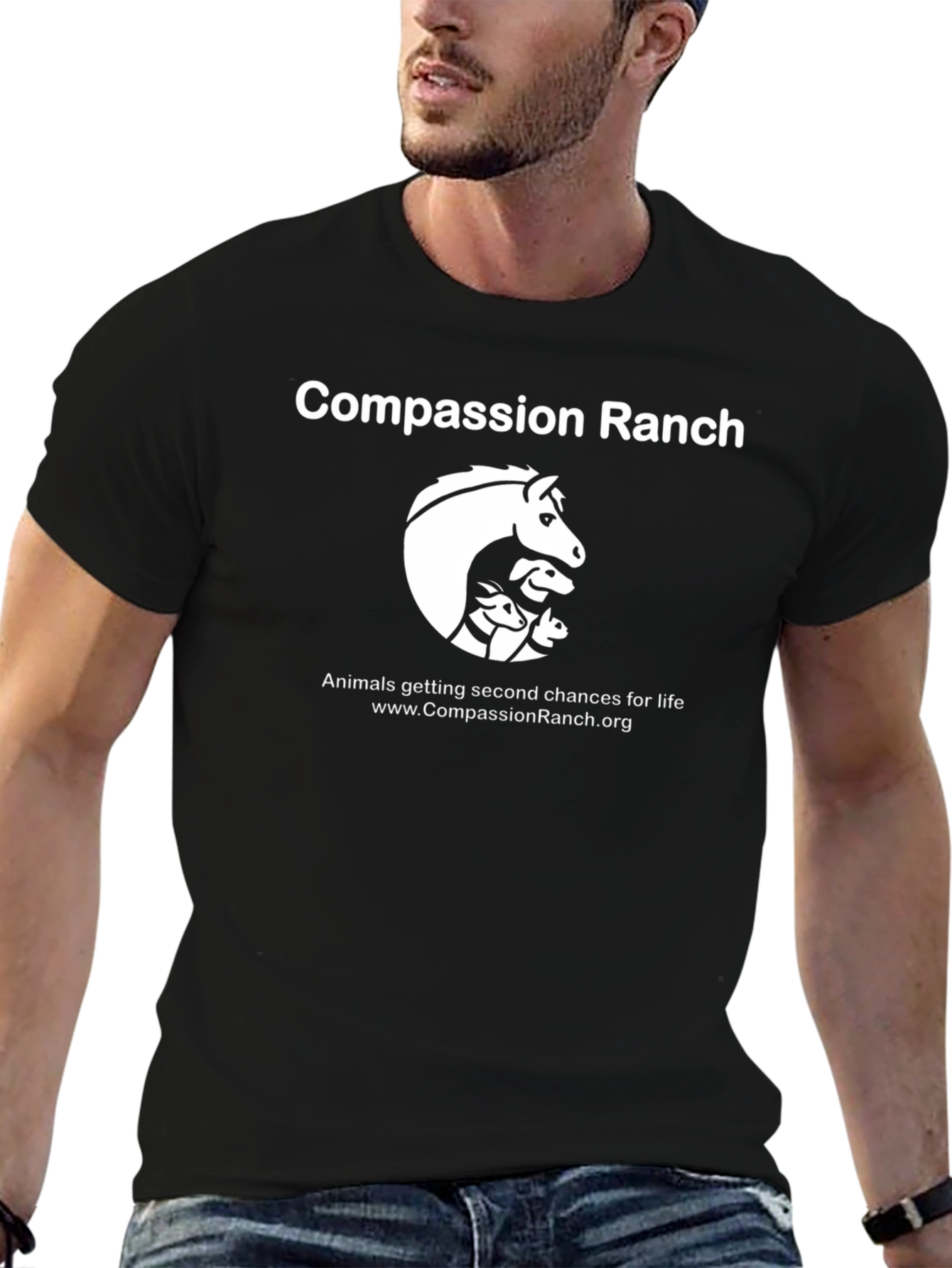 Compassion Ranch T-Shirt - Animals Second Chance