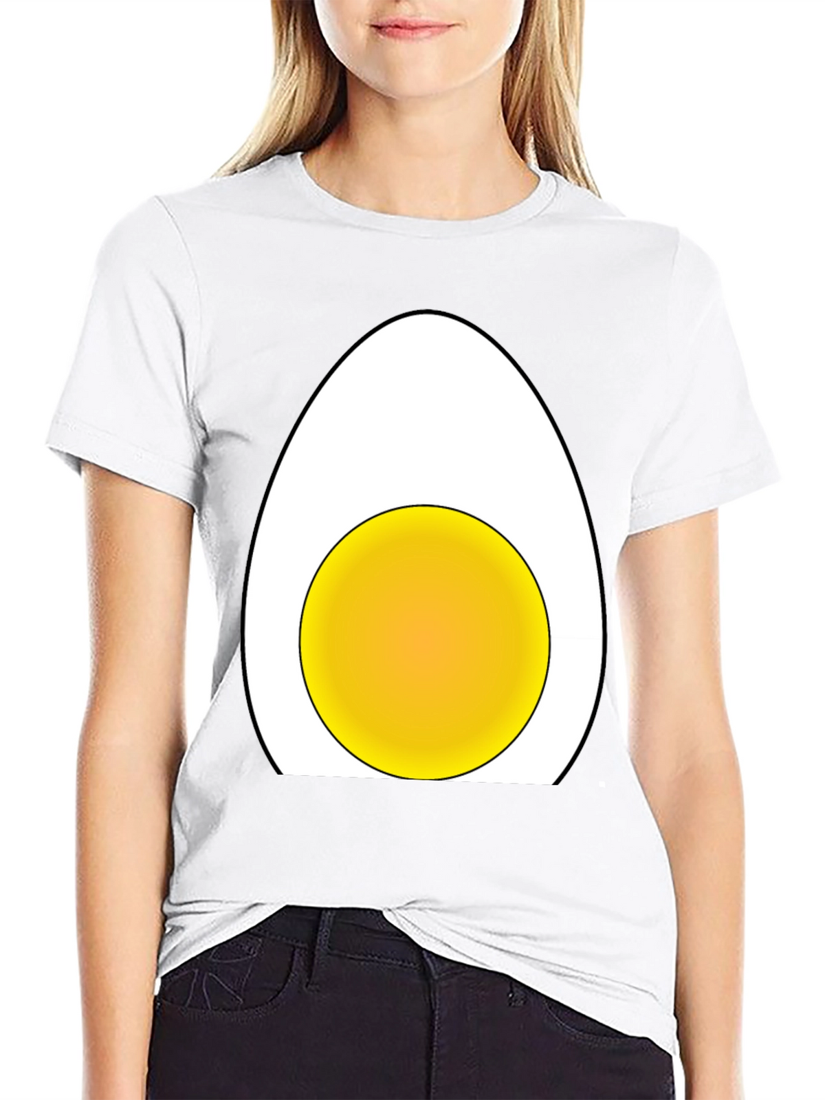 Egg Graphic T-Shirt - Funny Casual Tee