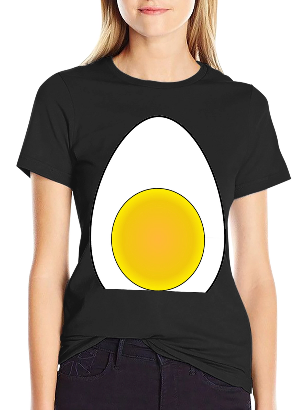 Egg Graphic T-Shirt - Funny Casual Tee