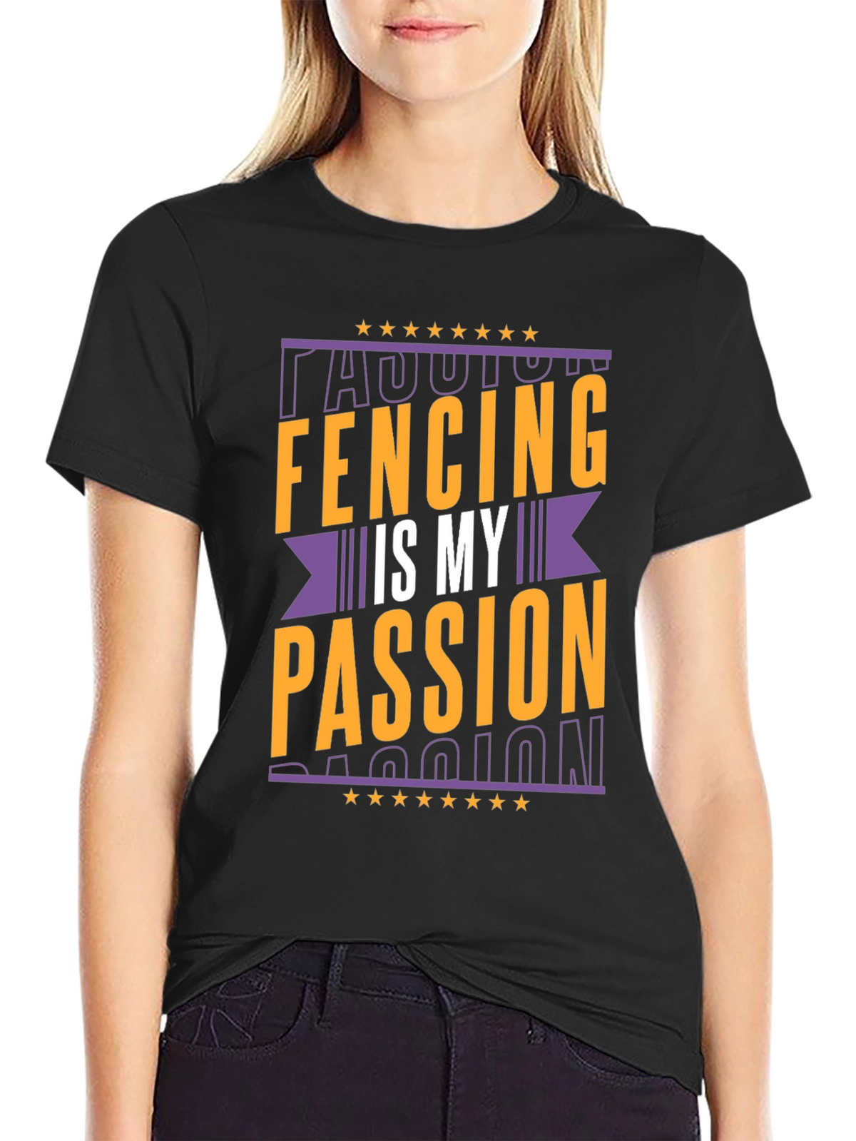 Fencing Is My Passion T-Shirt
