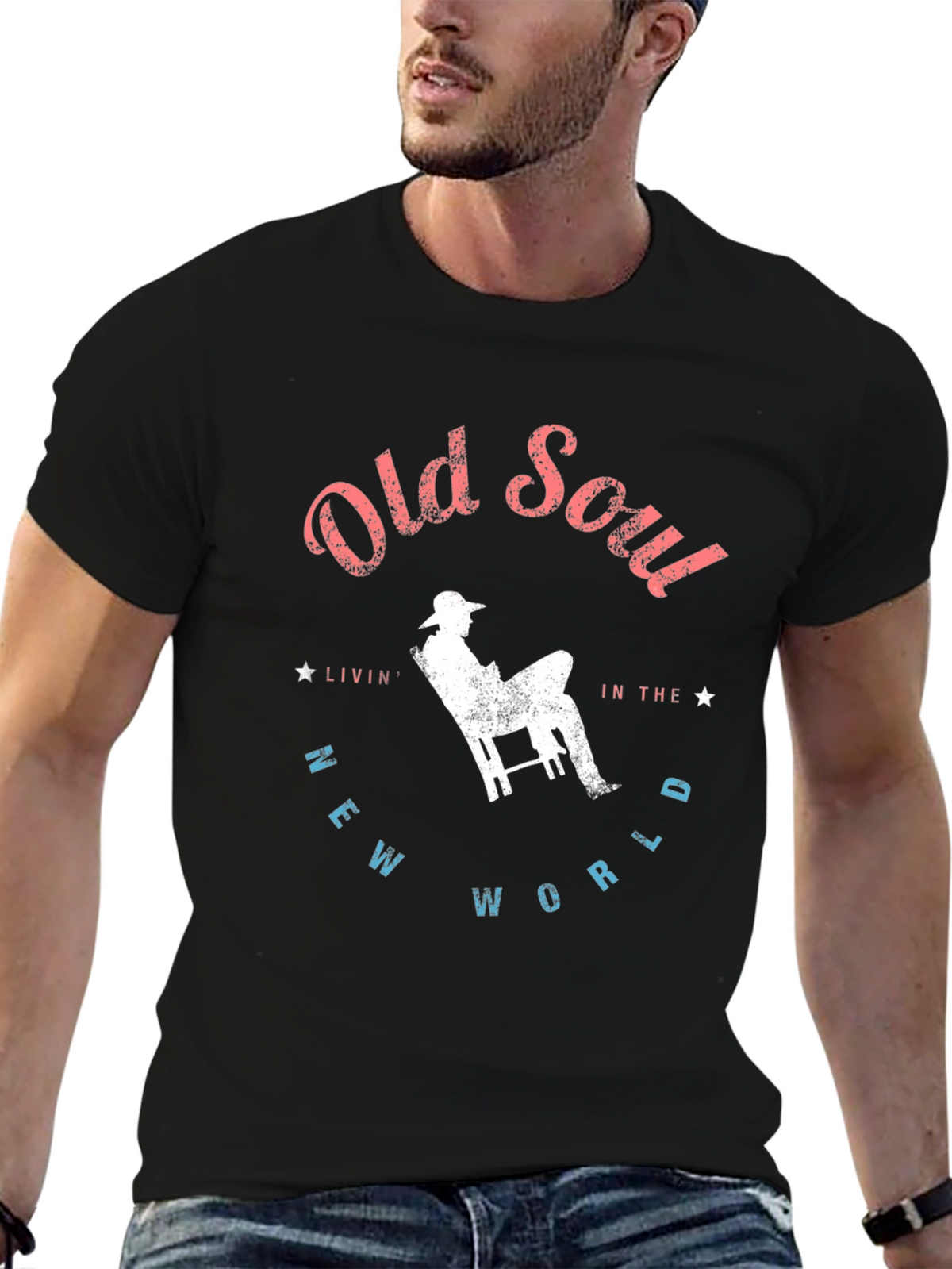 Old Soul in a New World Graphic T-Shirt