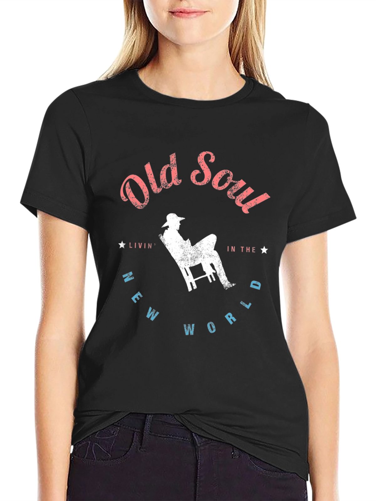 Old Soul in a New World Graphic T-Shirt