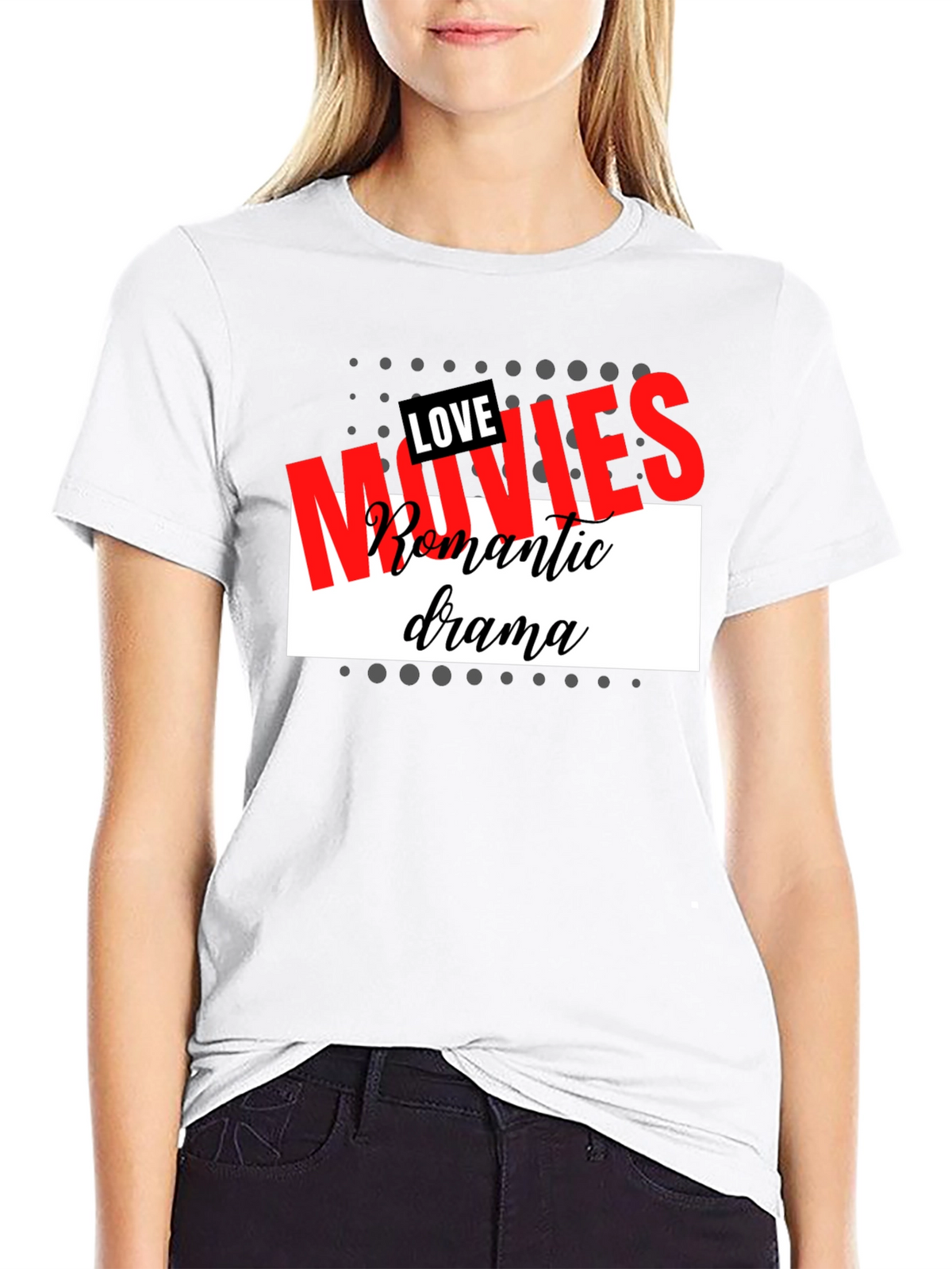 Love Movies T-Shirt Romantic Drama Tee