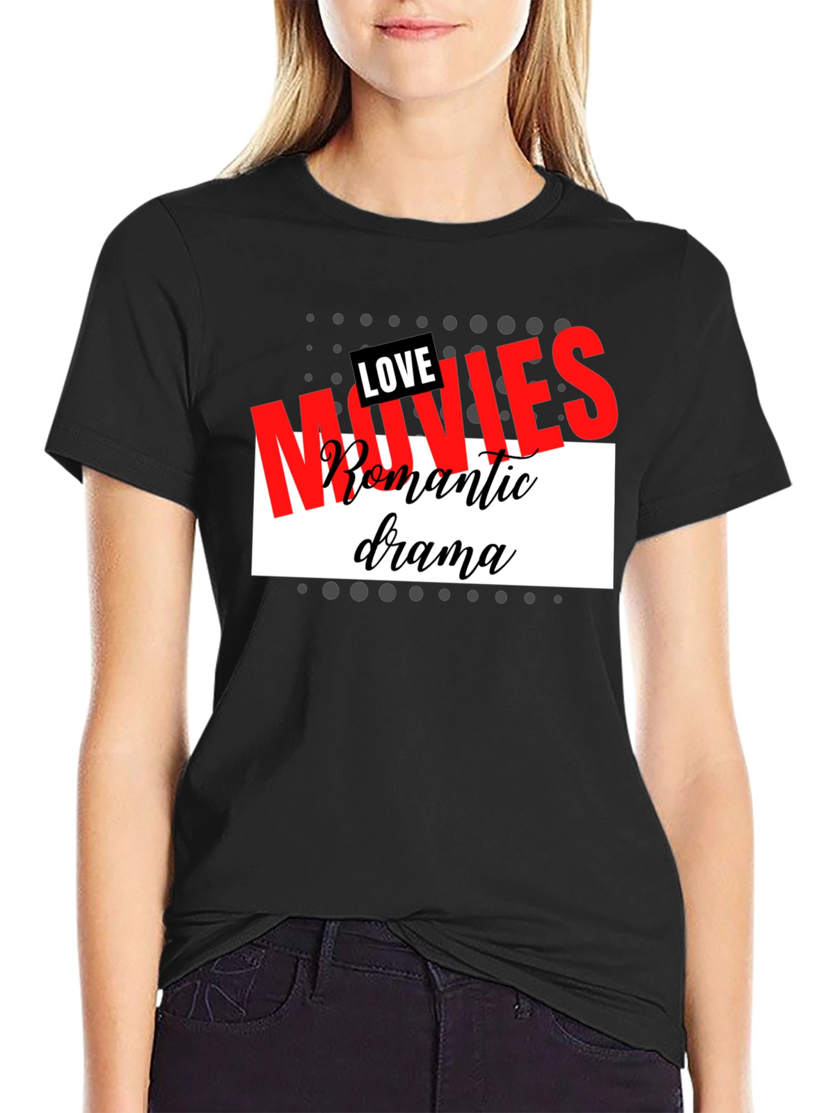 Love Movies T-Shirt Romantic Drama Tee