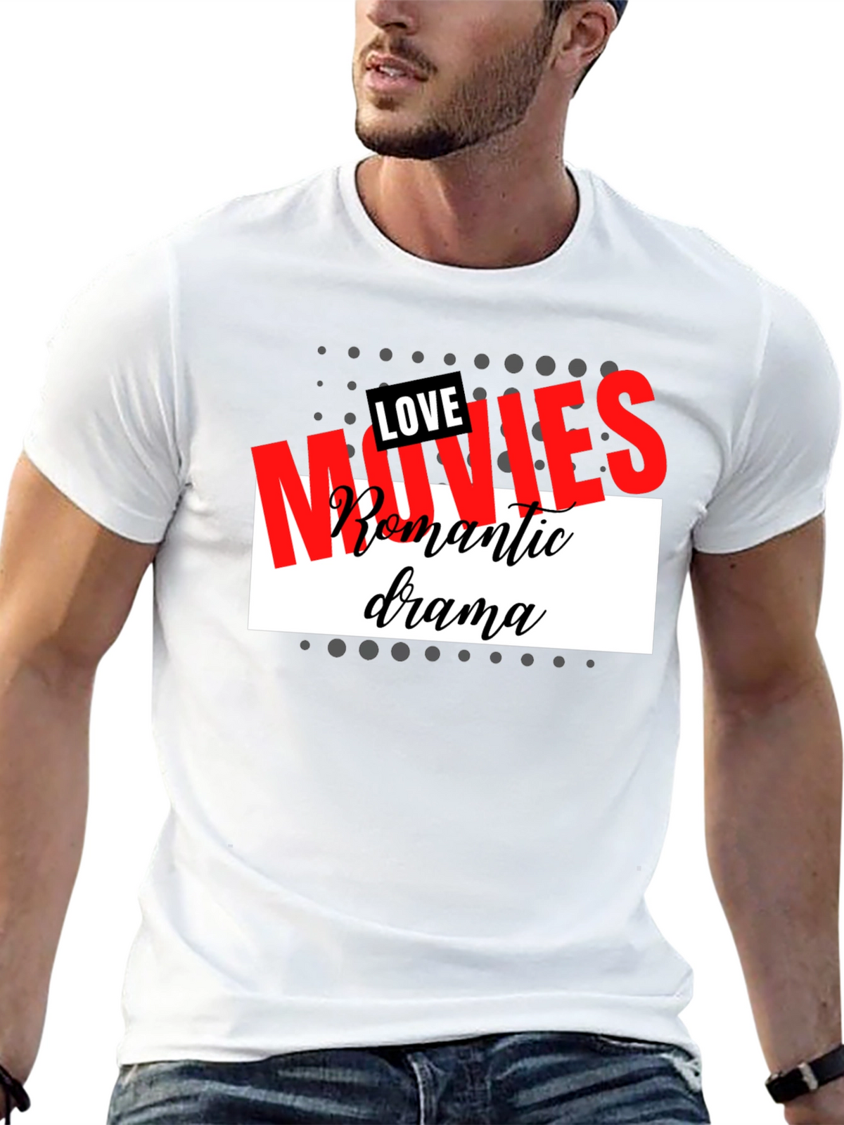 Love Movies T-Shirt Romantic Drama Tee