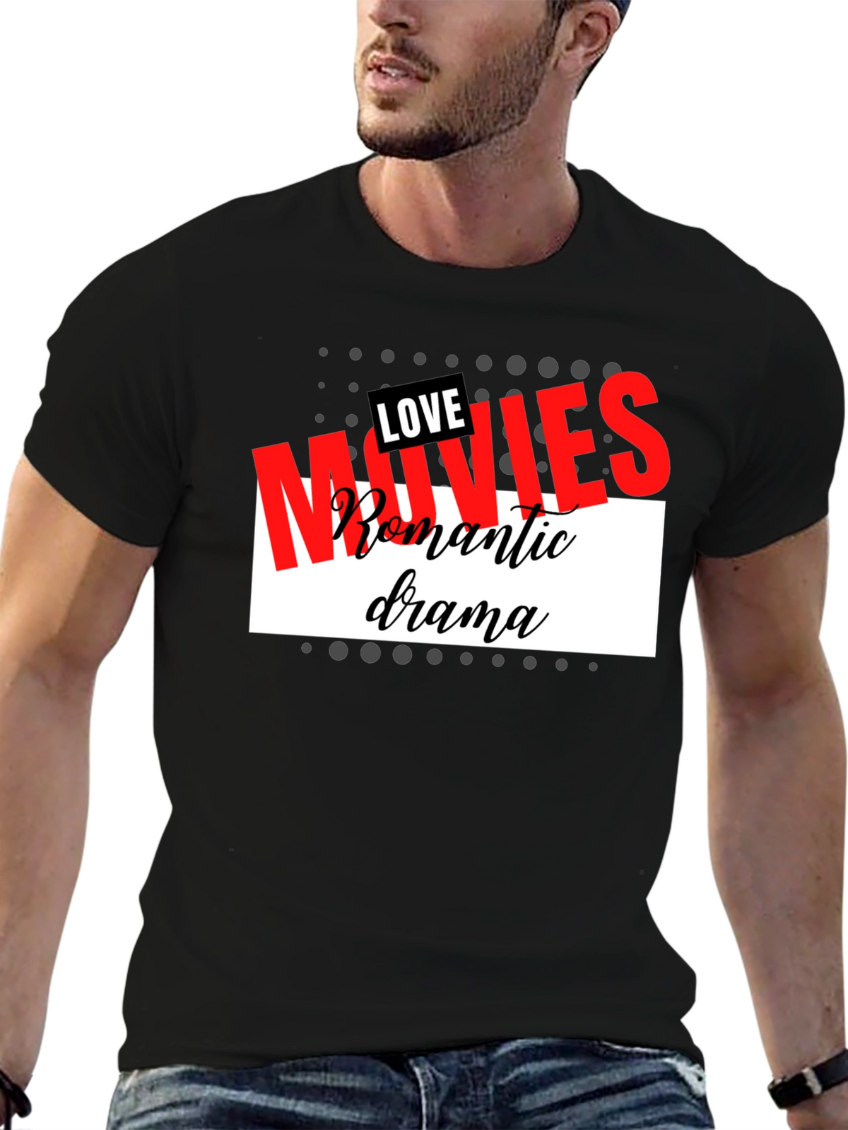 Love Movies T-Shirt Romantic Drama Tee