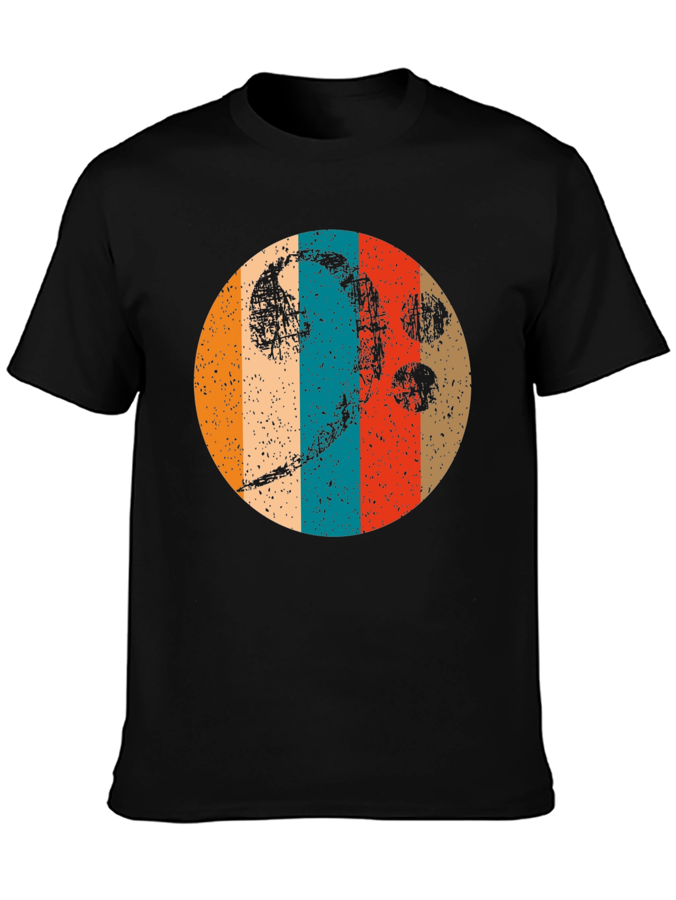 Retro Bass Clef Graphic Tee - Musician Style Shirt