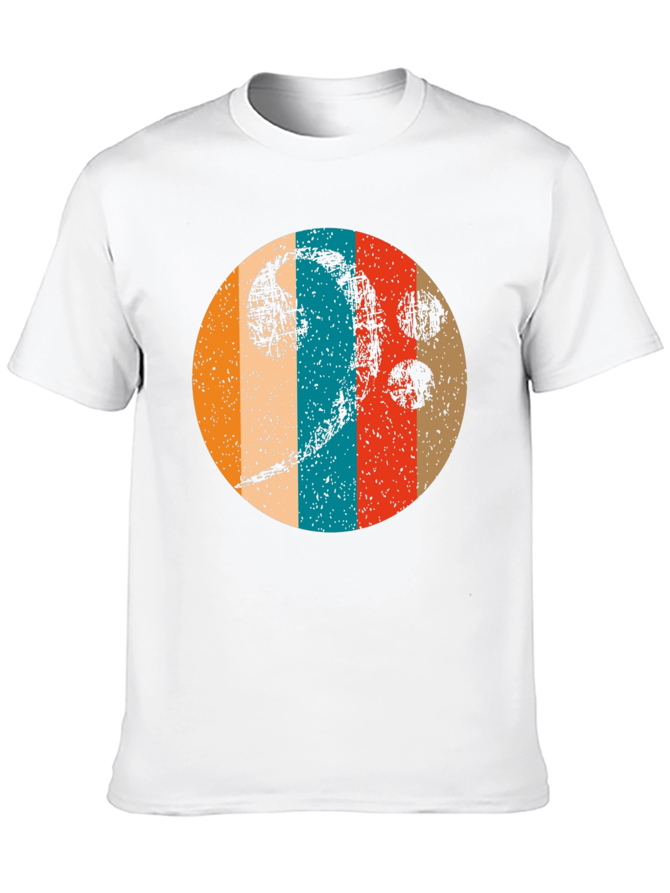 Retro Bass Clef Graphic Tee - Musician Style Shirt