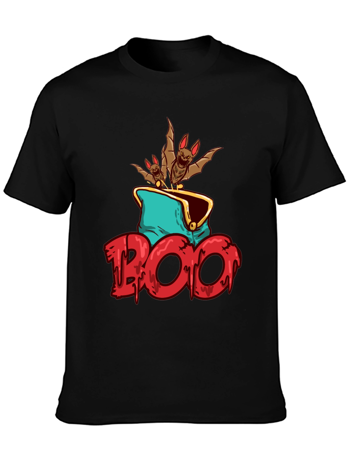 Spooky Bats T-Shirt - Halloween Tee