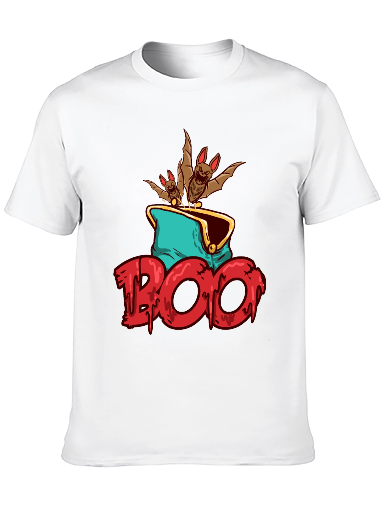 Spooky Bats T-Shirt - Halloween Tee